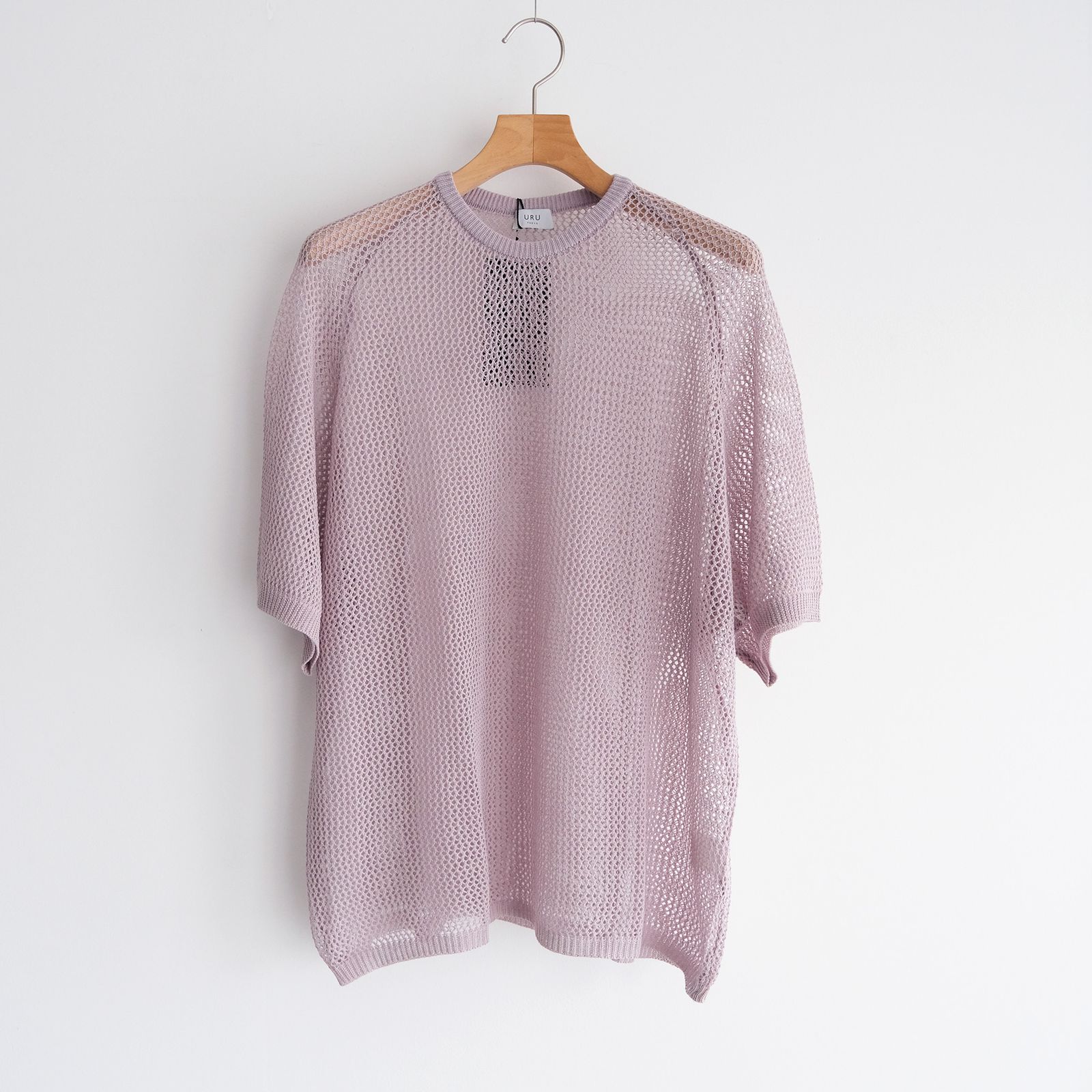 URU TOKYO 24SS 半袖ニットポロ/ウル URU - URU TOKYO ニットポロ 18aw オレンジの通販 by けんちゃん