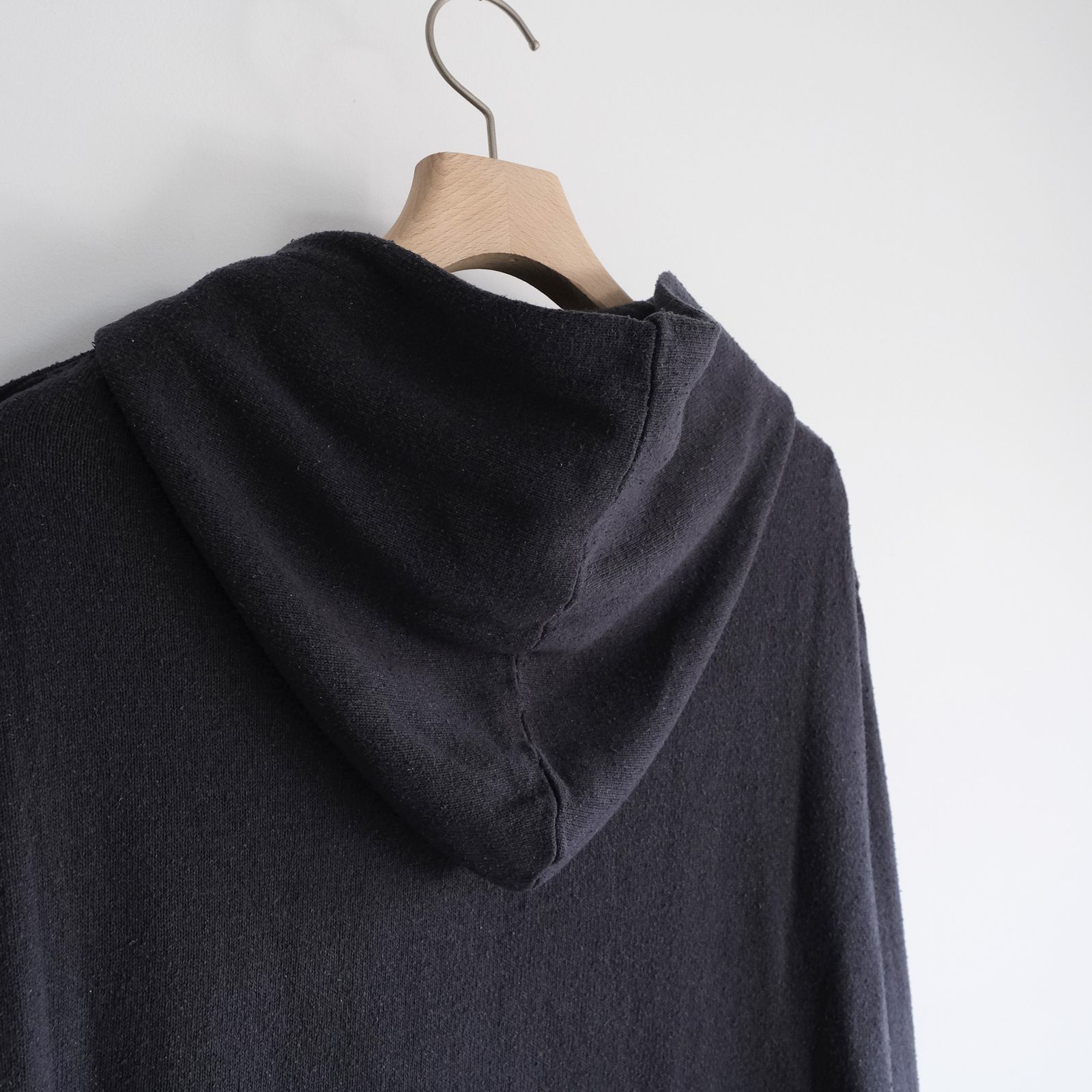 Silk Knit Parka -ニット-（Dark Navy / ダークネイビー）