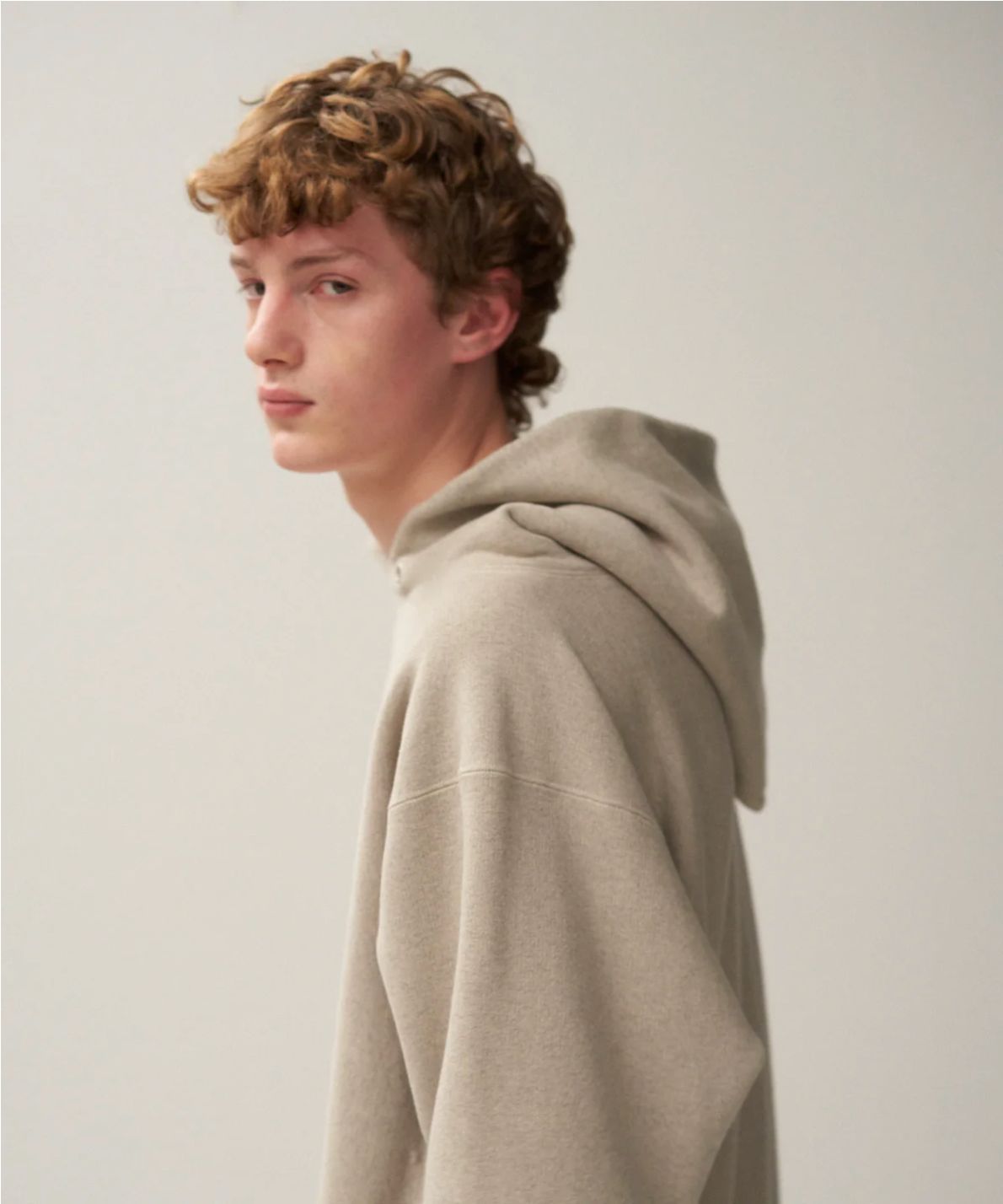 Natural Dyed Urake Hoodie -パーカー-（Beige / ベージュ）