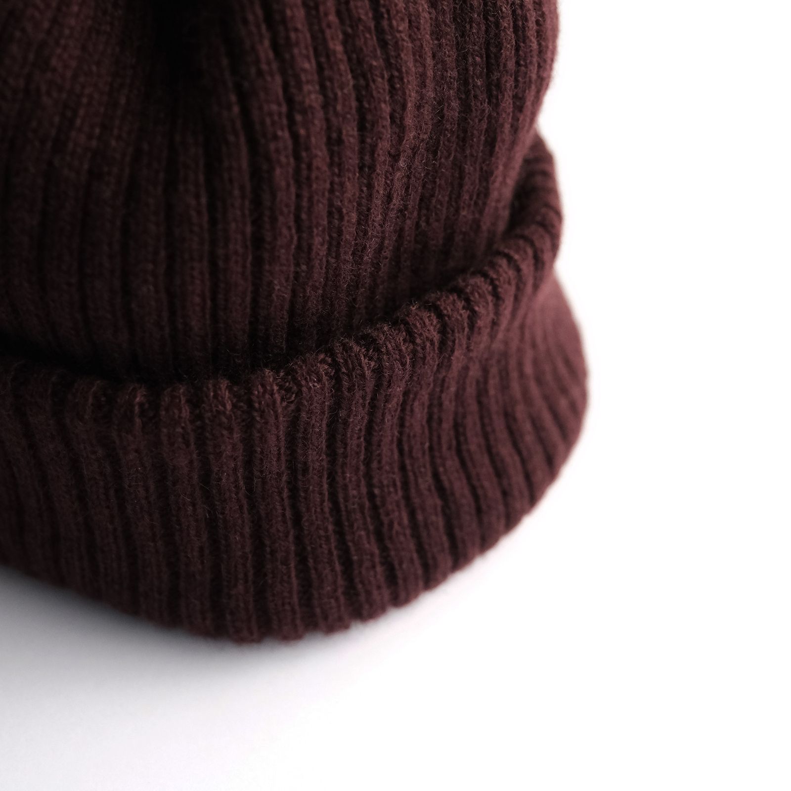 Cashmere Knit -ニットキャップ-（Wine Brown / ワインブラウン）