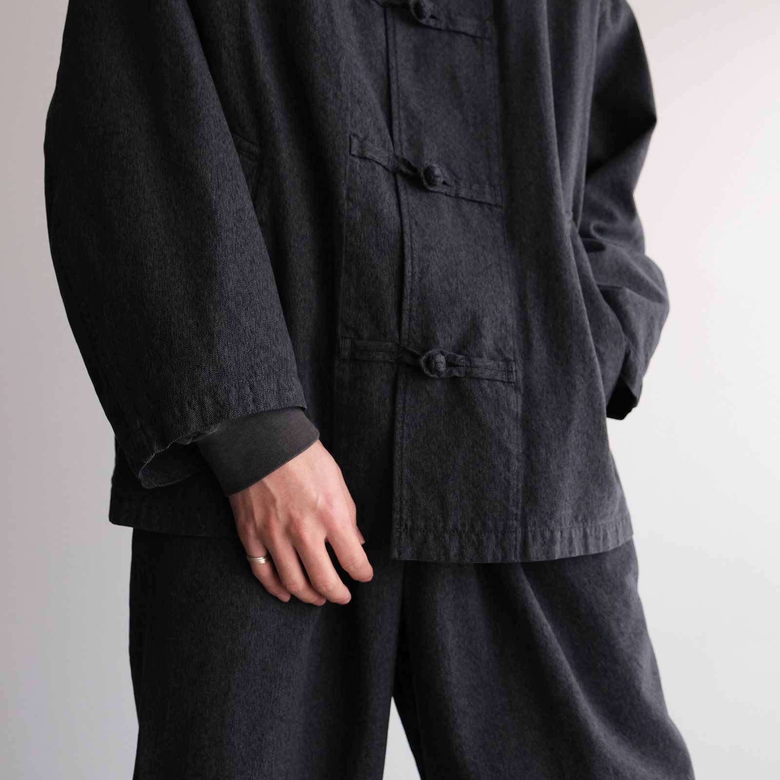 Sulfr Dyed Gabardine Kung-Fu Jacket -ジャケット-（Gray / グレー）GM261-30200