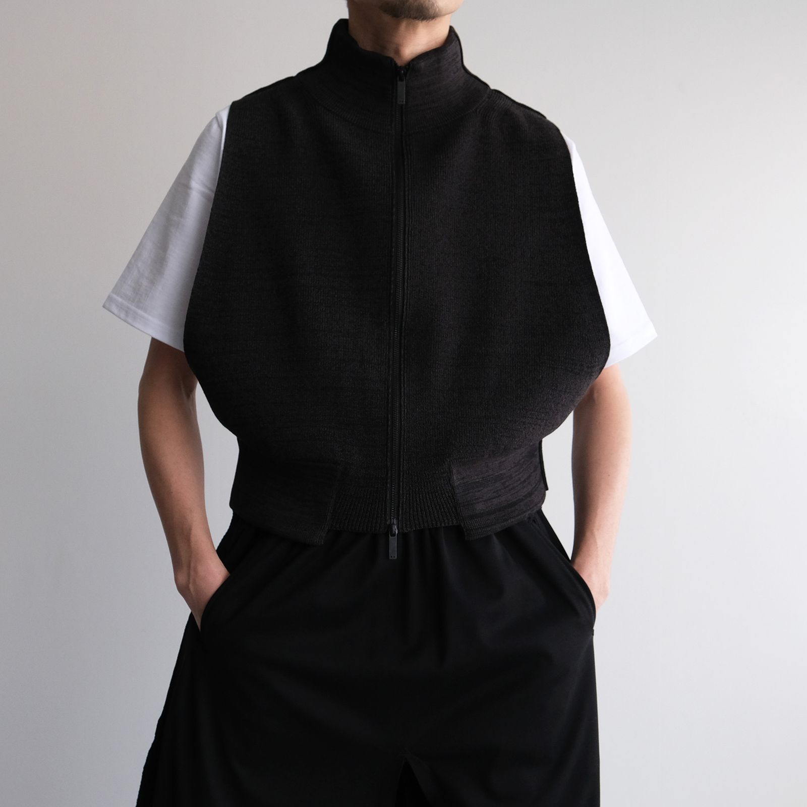 Driver's Knit Vest -ベスト-（Black / ブラック）