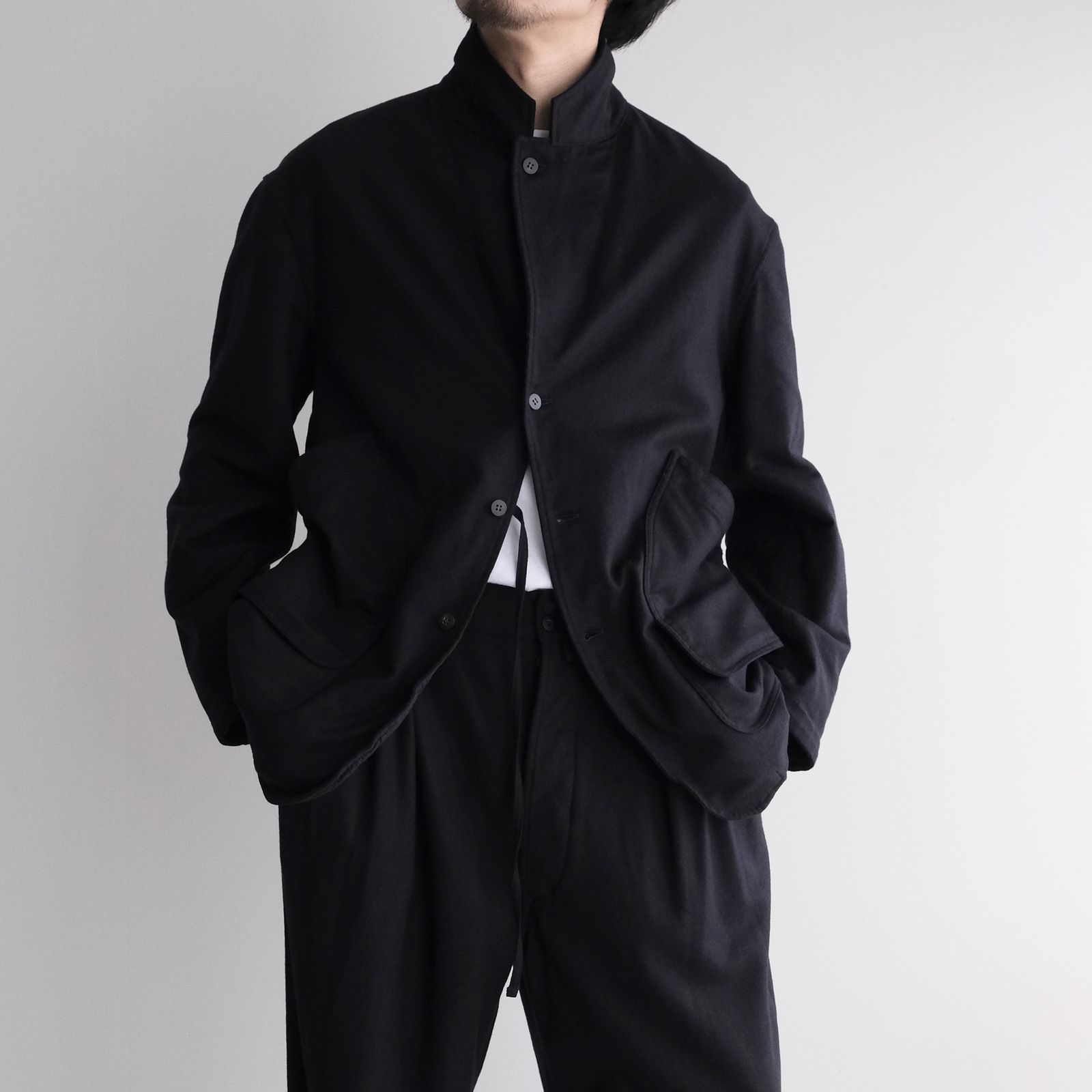 Reversible Hunter Jacket -テーラードジャケット-（Navy / ネイビー）