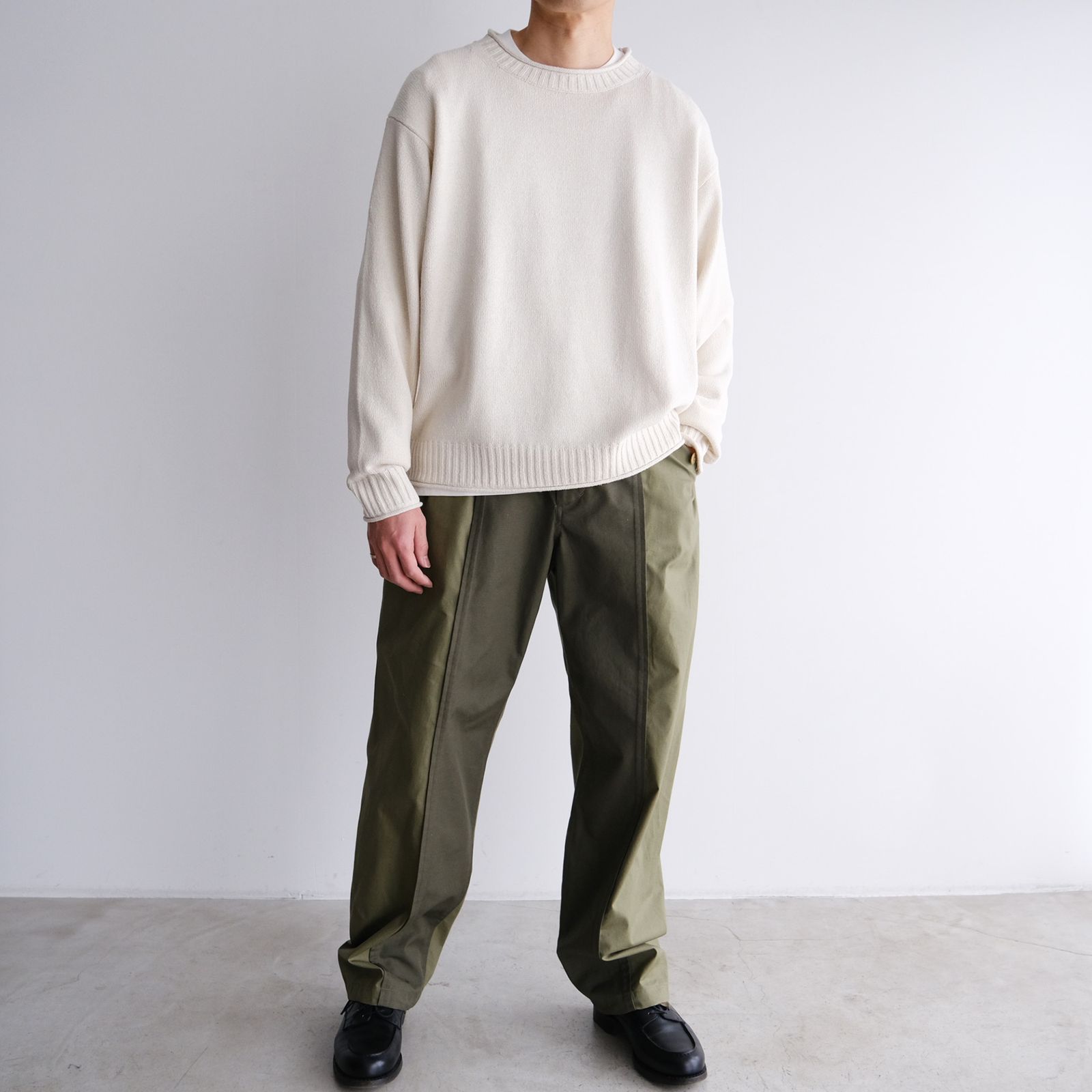 NOMA t.d. - 『Blocked Work Pants』-パンツ-（Olive / オリーブ 