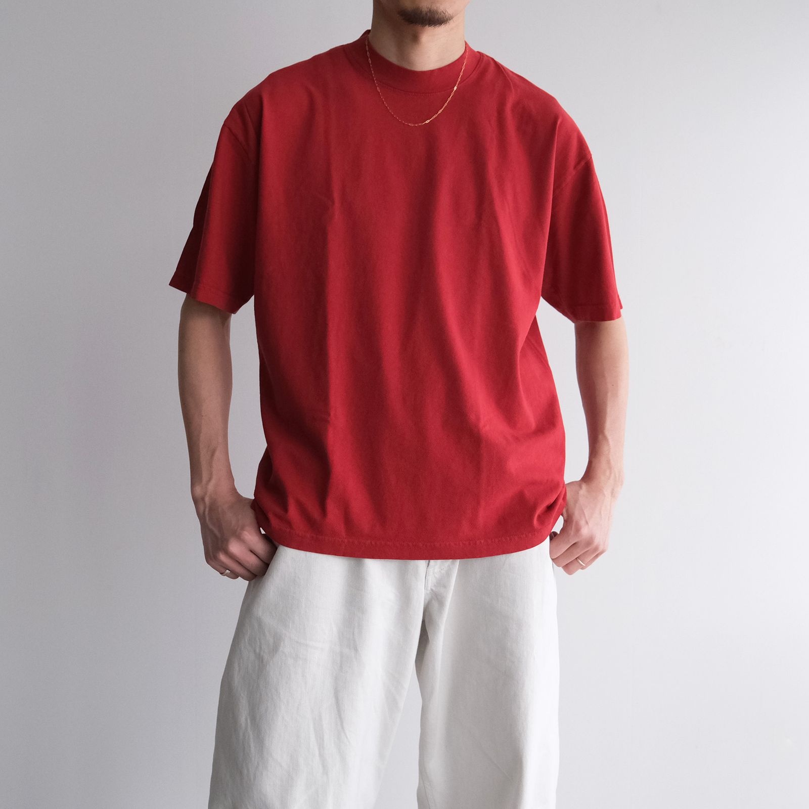 MINE Duct Tape S/S T-Shirt / White Label -Tシャツ-（Blood / ブラッド）