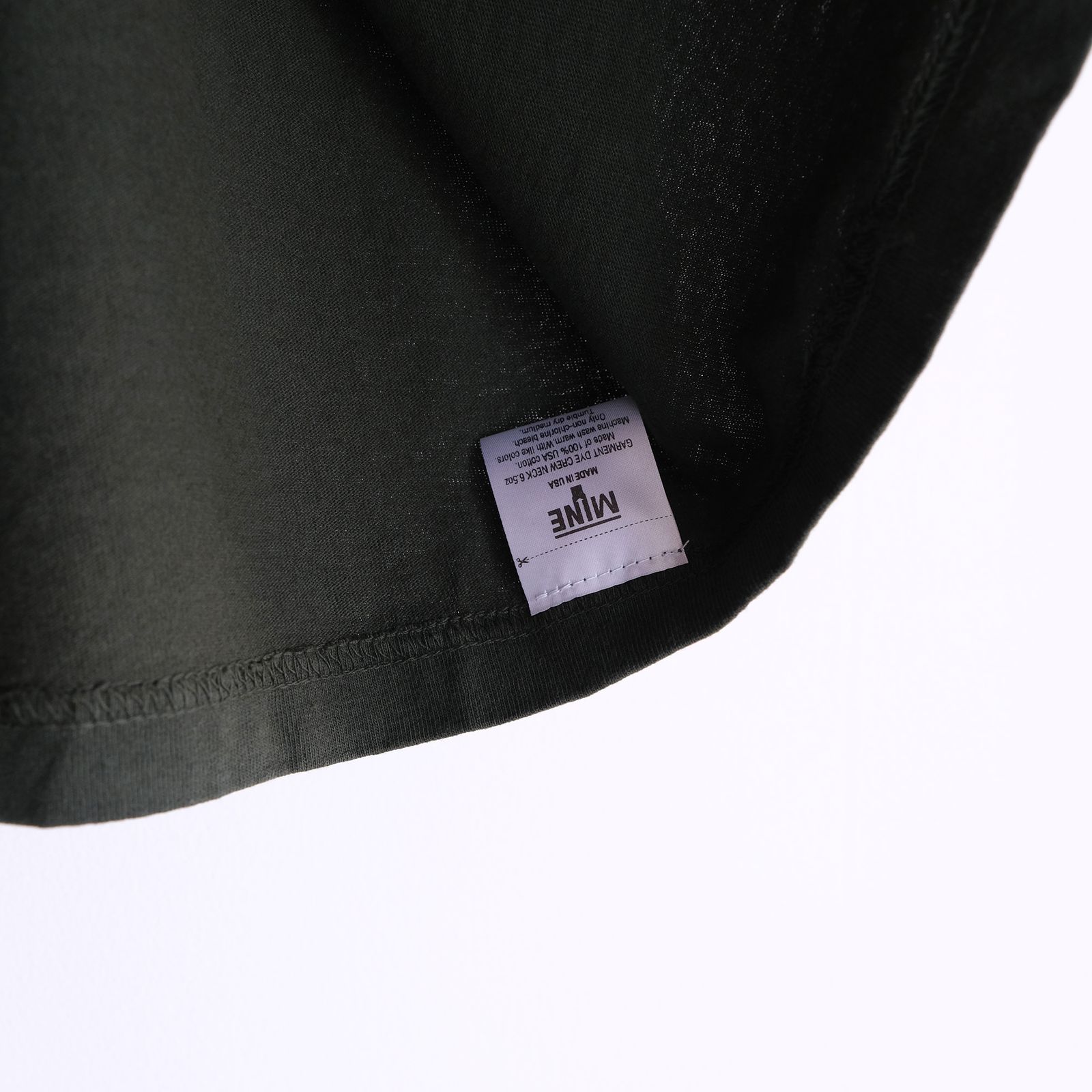 MINE Duct Tape S/S T-Shirt / White Label -Tシャツ-（Military Green / ミリタリー グリーン）