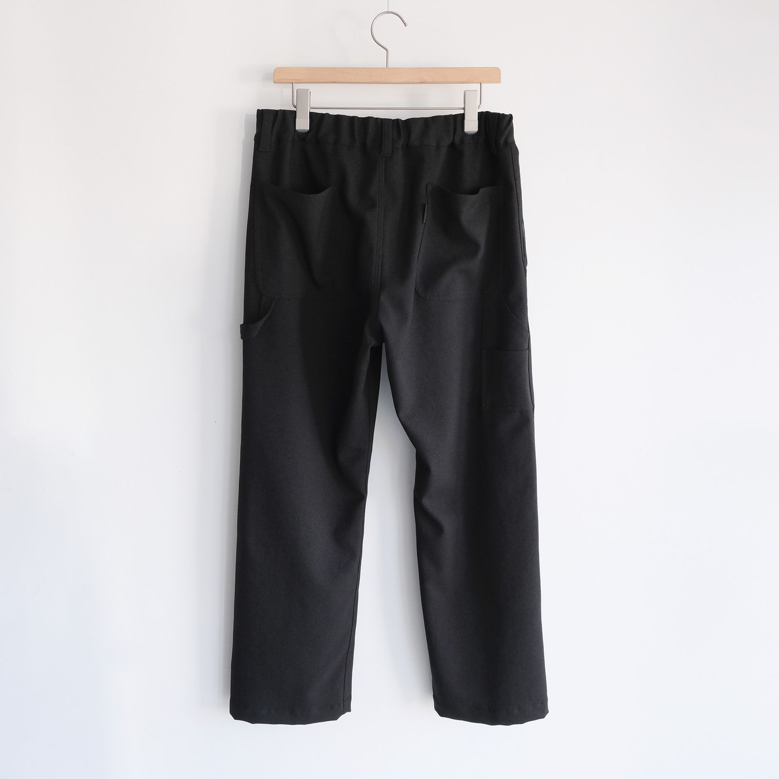 Polyester Flannel Painter Pant -パンツ-（Black / ブラック）