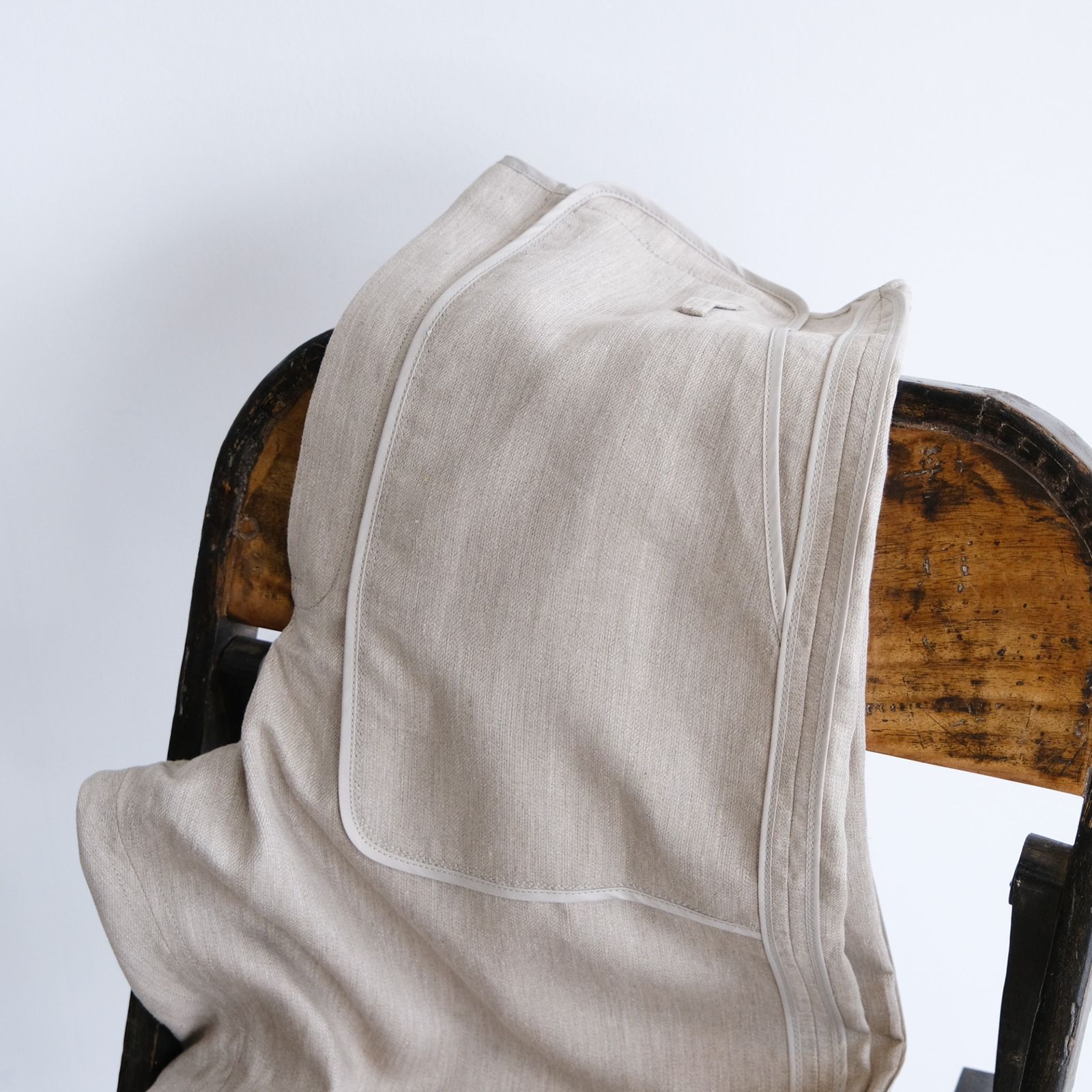 With Piping Linen Pants -パンツ-（Beige / ベージュ）