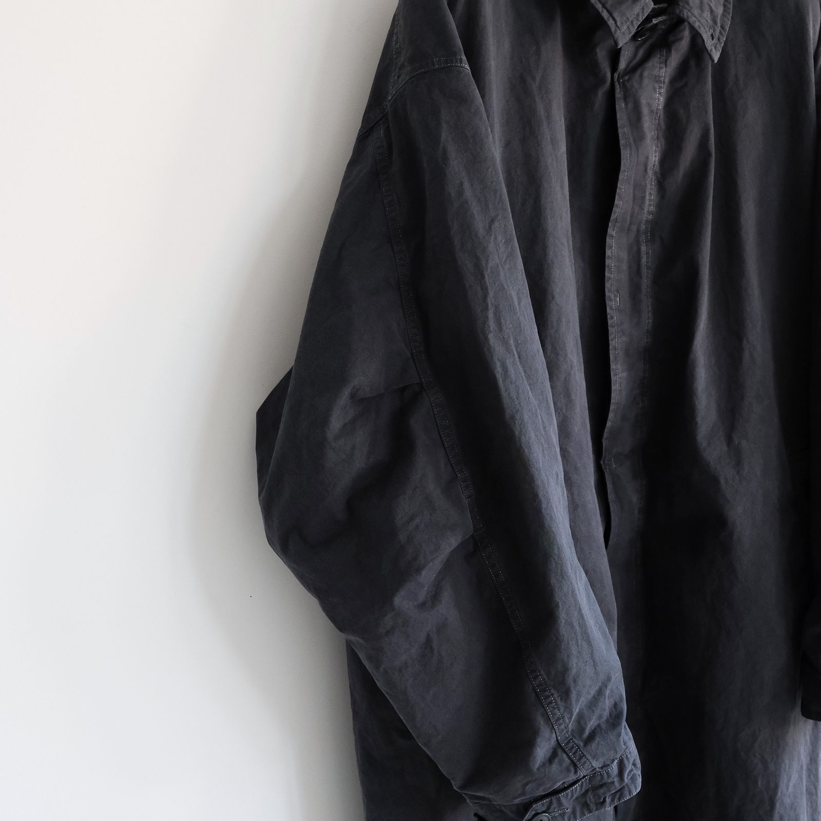 Long Over Coat -コート-（Dark Navy / ダークネイビー）