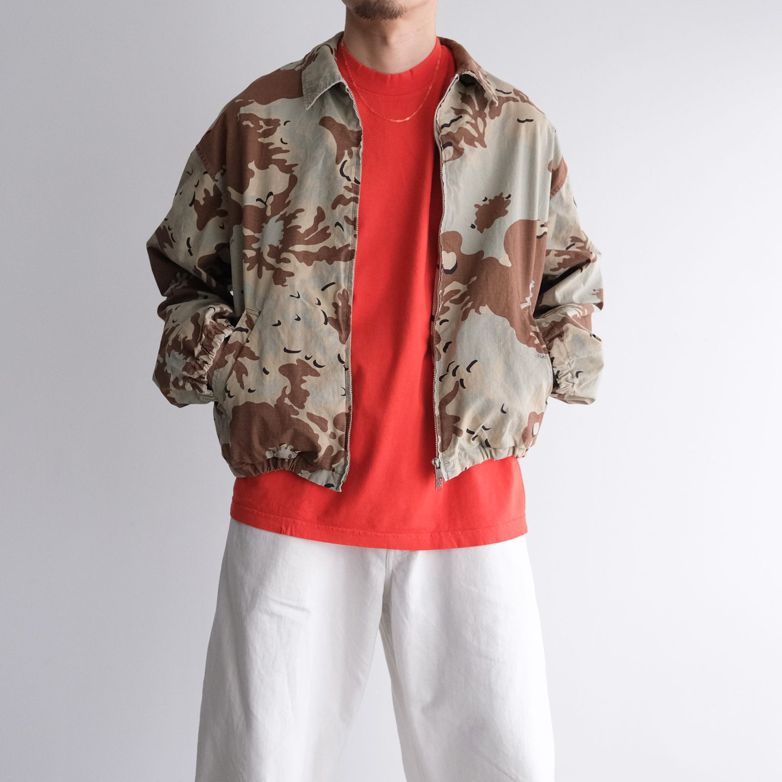 MINE Duct Tape S/S T-Shirt / White Label -Tシャツ-（Orange / オレンジ）