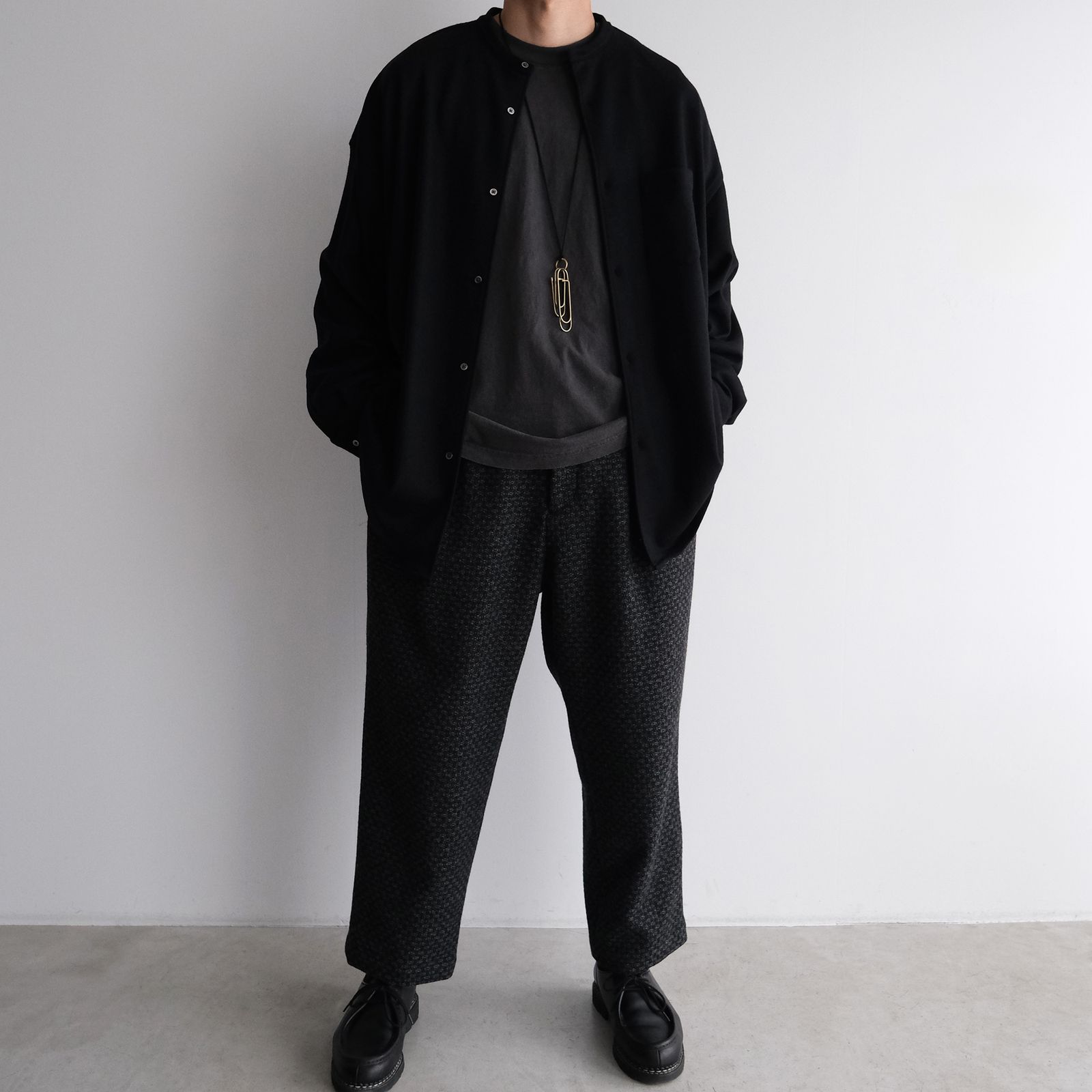 Bumpy Pants -パンツ-（Charcoal / チャコール）