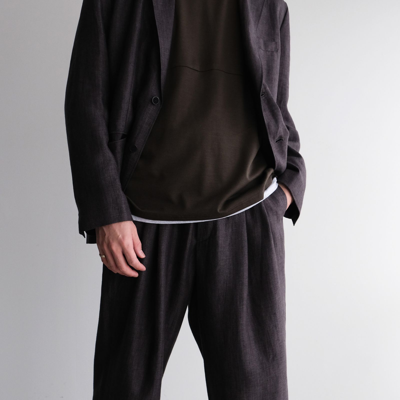 Earl Pants -パンツ-（Charcoal / チャコール）