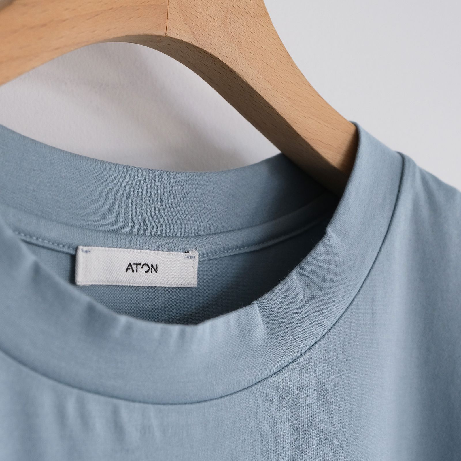 Suvin 60/2 Oversized T-Shirt -Tシャツ-（Sax / サックス）