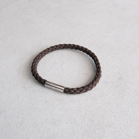 Hand Woven Bracelet M -ブレスレット-（Brown / ブラウン）