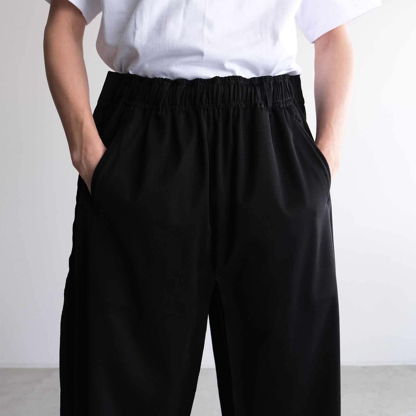 "Slit"Pants - パンツ-（Black / ブラック）