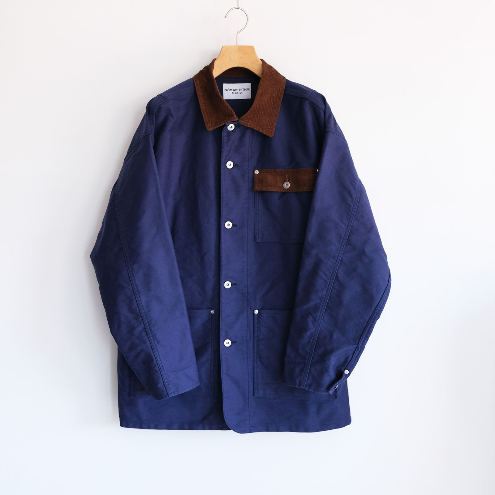 French Work Coverall Jacket -ジャケット-（Blue / ブルー）