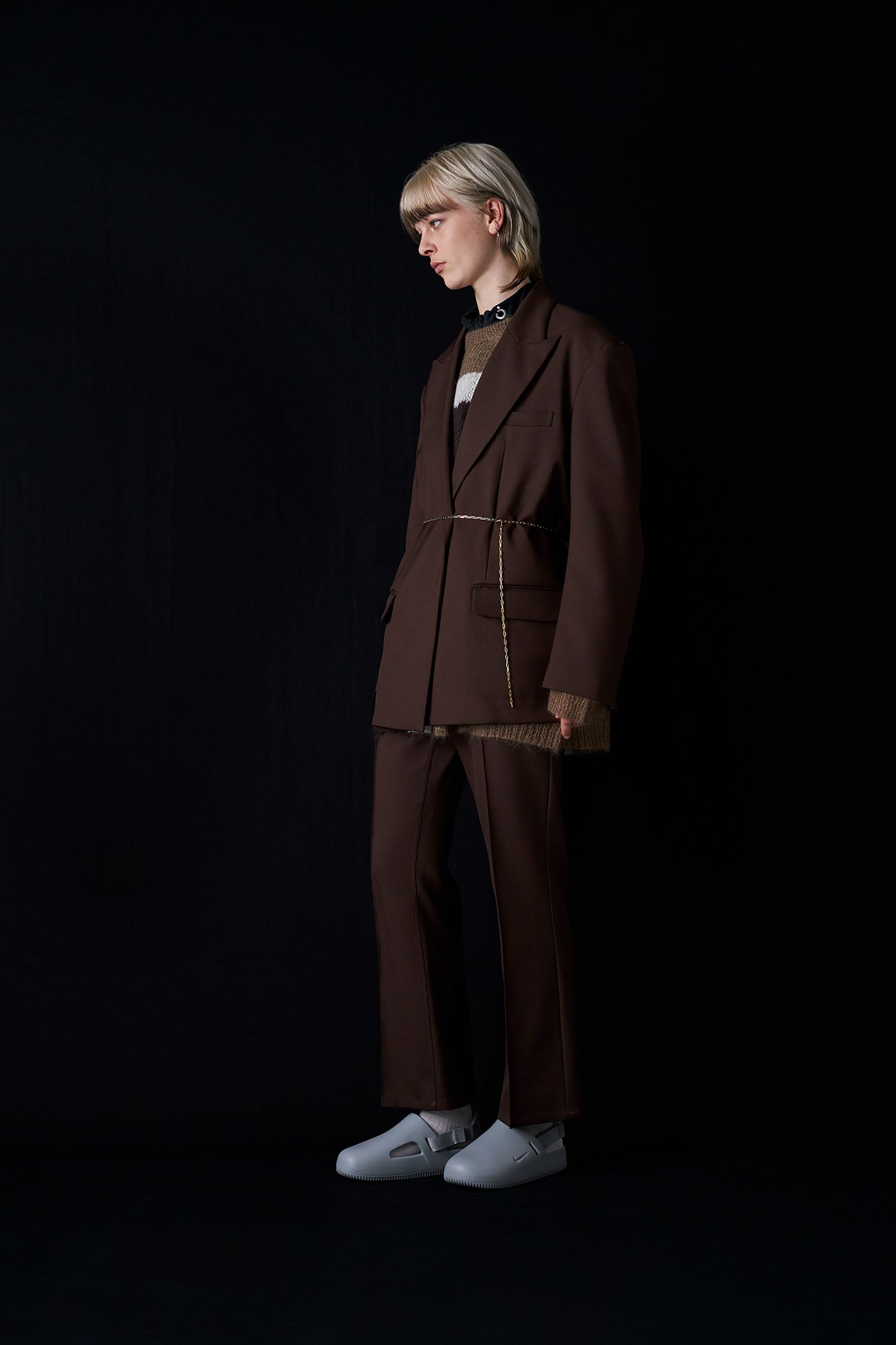 Hand Knitted Mohair Sweater -ニット-（Brown / ブラウン）