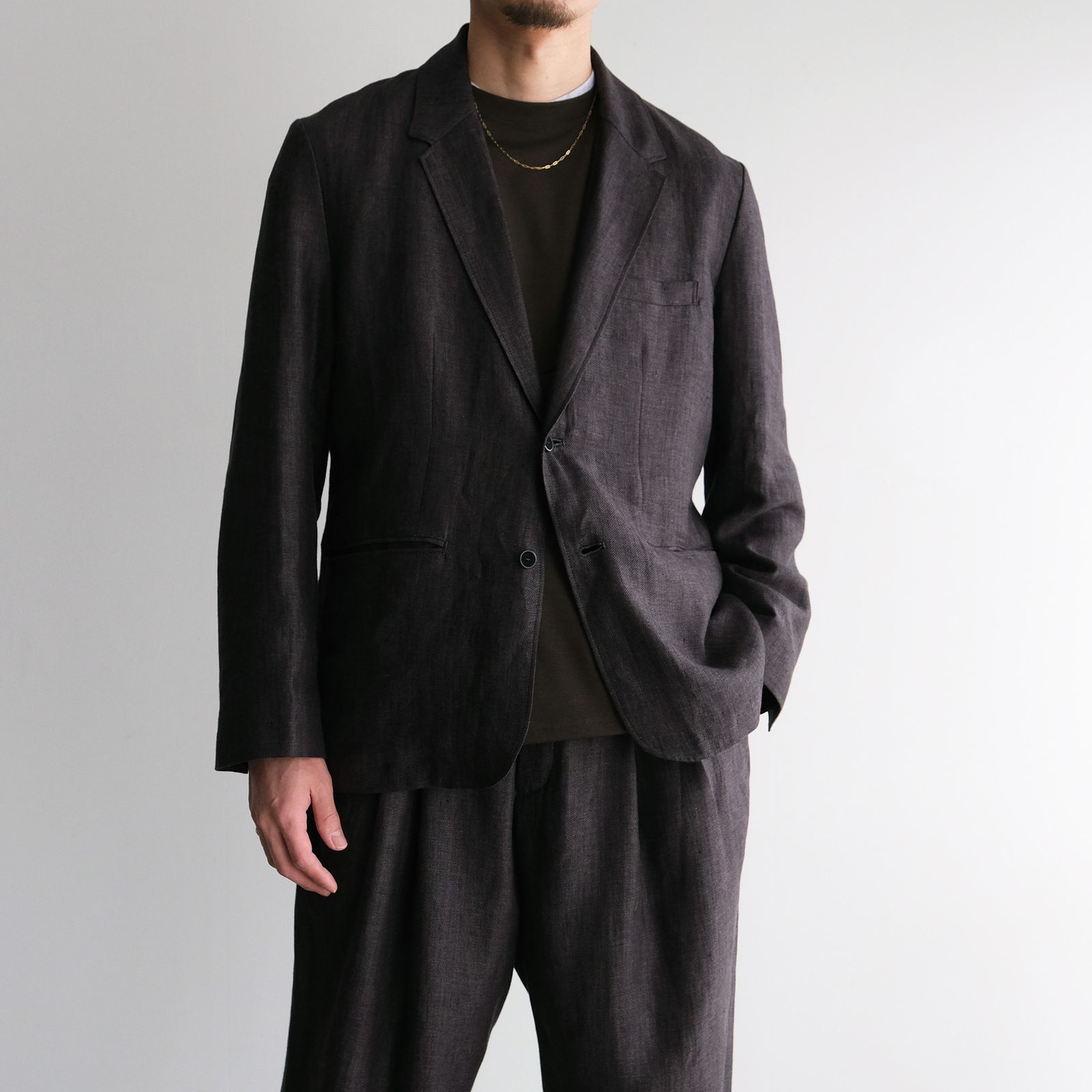 Earl Jacket -ジャケット-（Charcoal / チャコール）