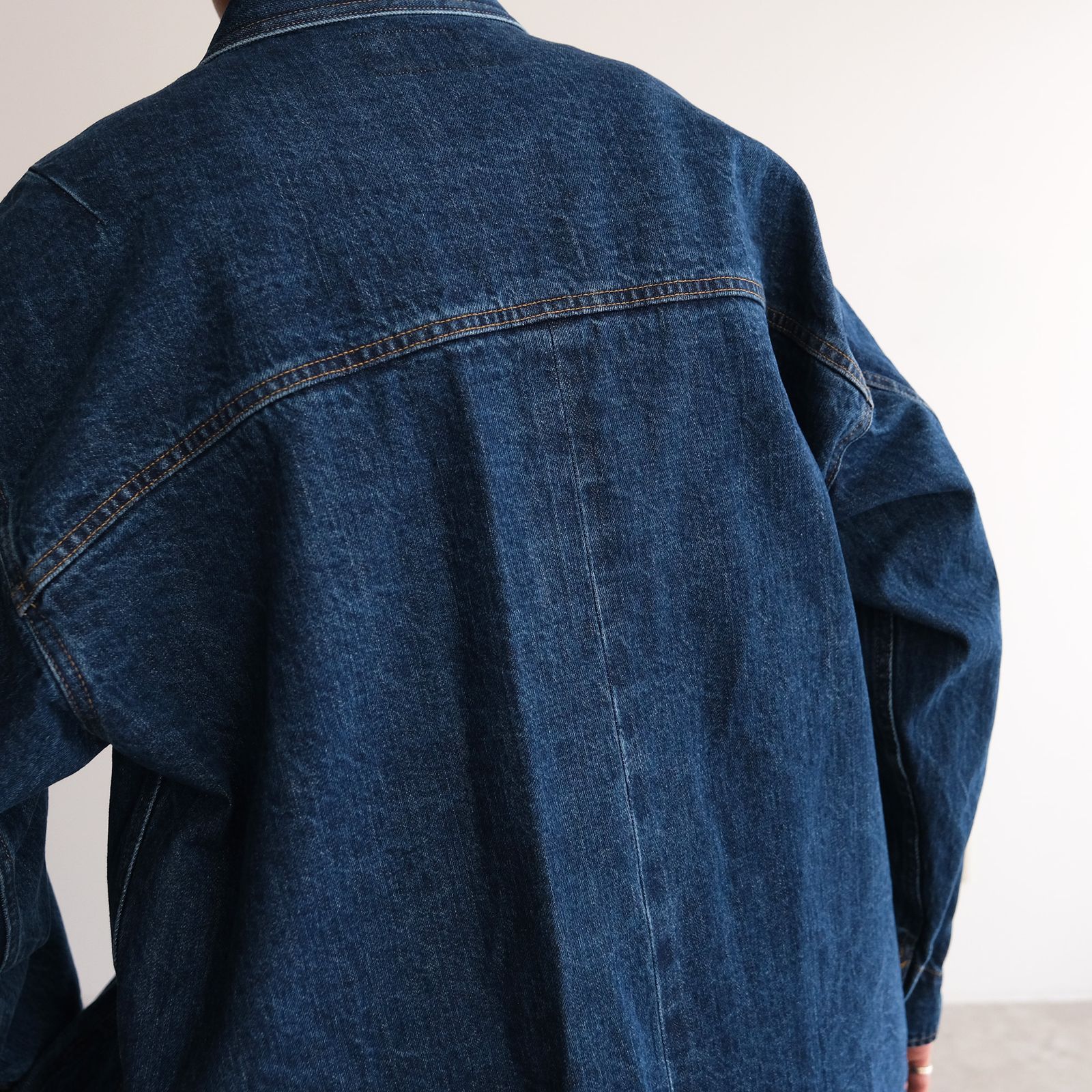 Denim Coverall Jacket -ジャケット-（Indigo / インディゴ）