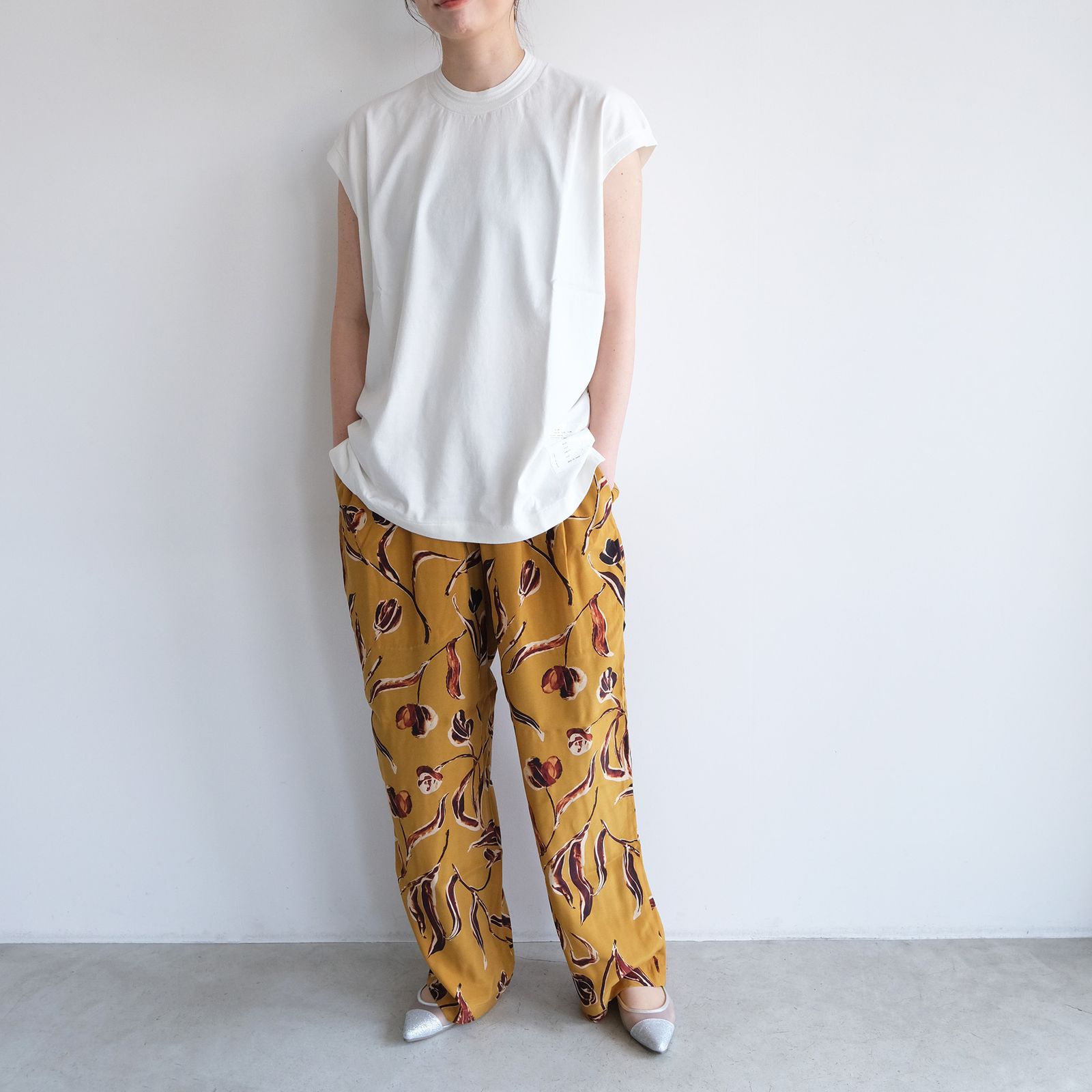 NS Tee - ノースリーブ -（White / ホワイト）
