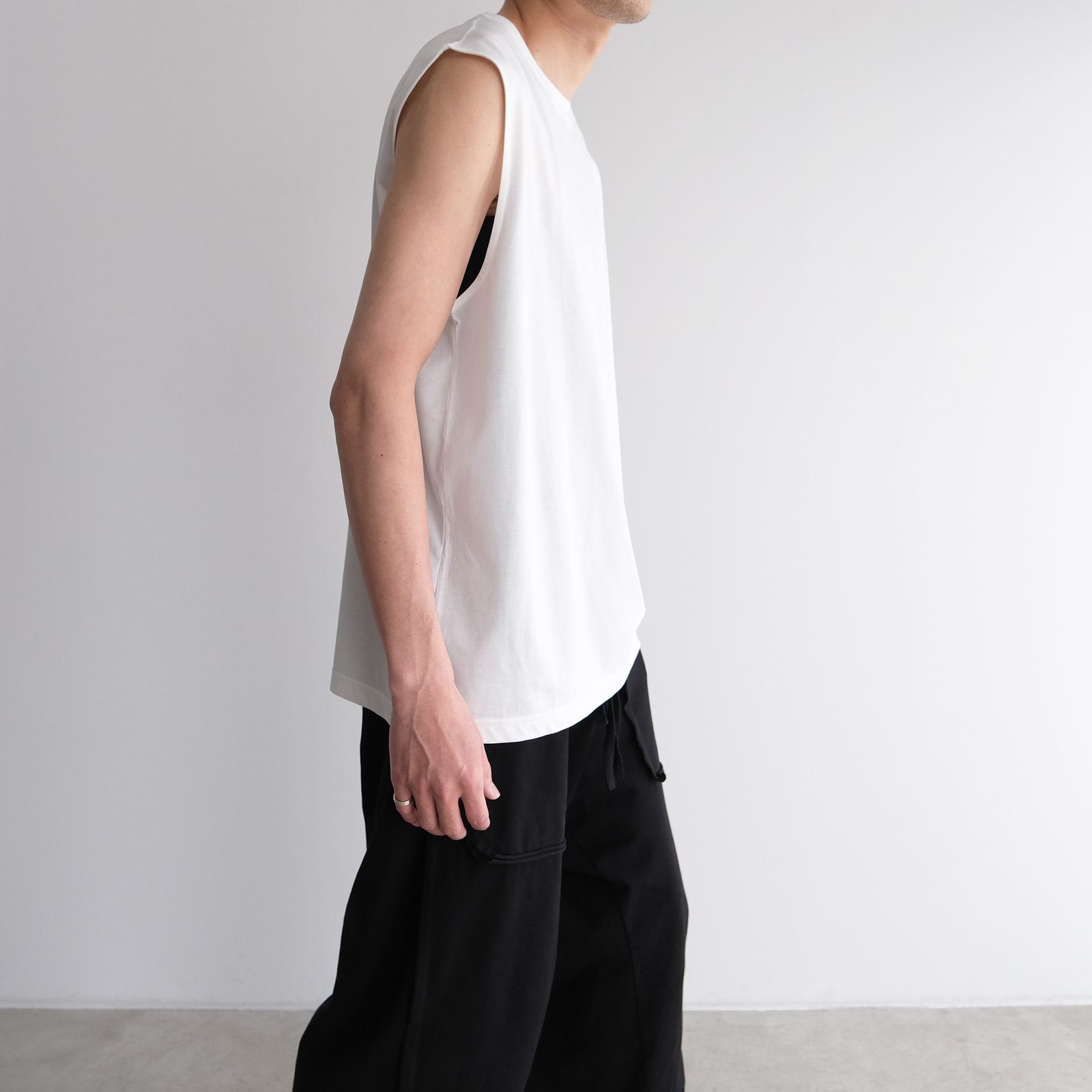 Hi Qualitee N/S -タンクトップ-（White / ホワイト）