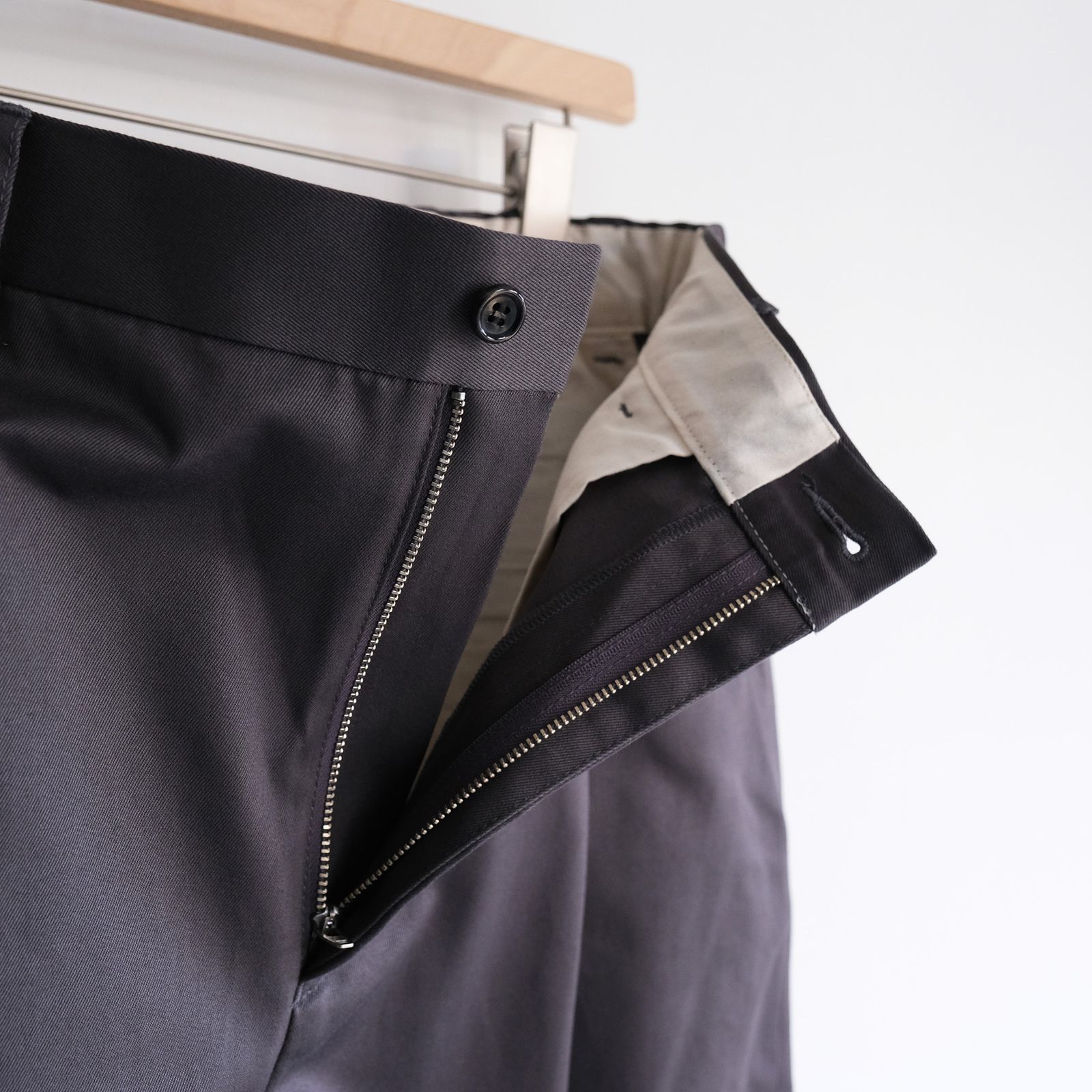 Westpoint Chino Wide Straight Trousers -パンツ-（C.Gray / C.グレー）