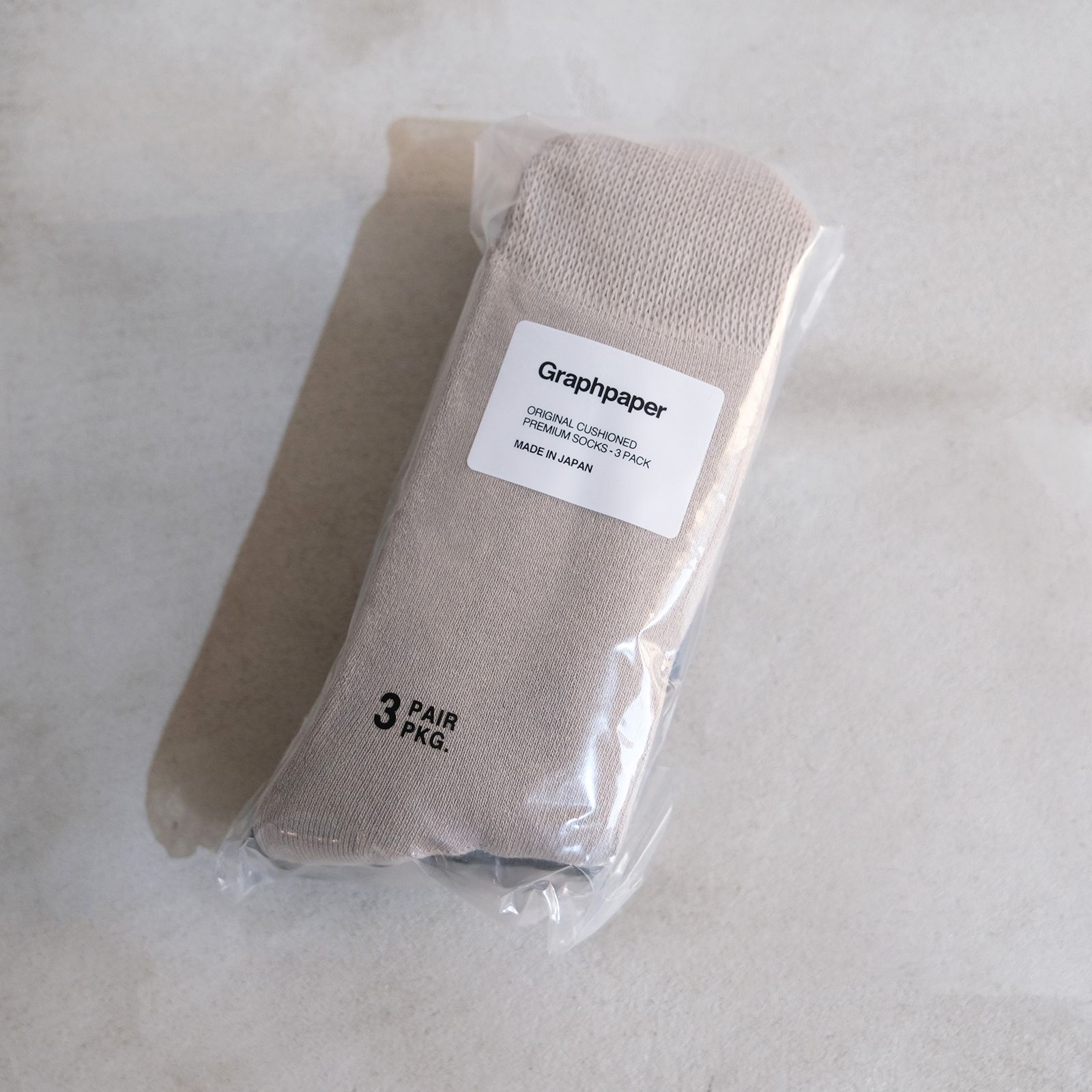 Graphpaper 3-Pack Socks -ソックス-（Assort 2 / アソート2）