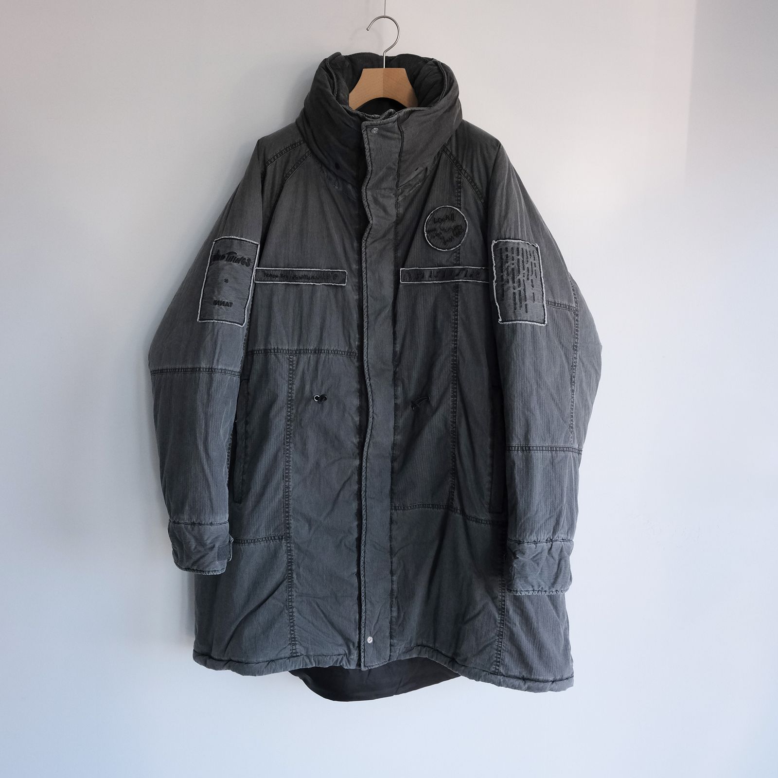 Padded Tactical Field Coat（INNAT×WILD THINGS）-コート-（Black / ブラック）