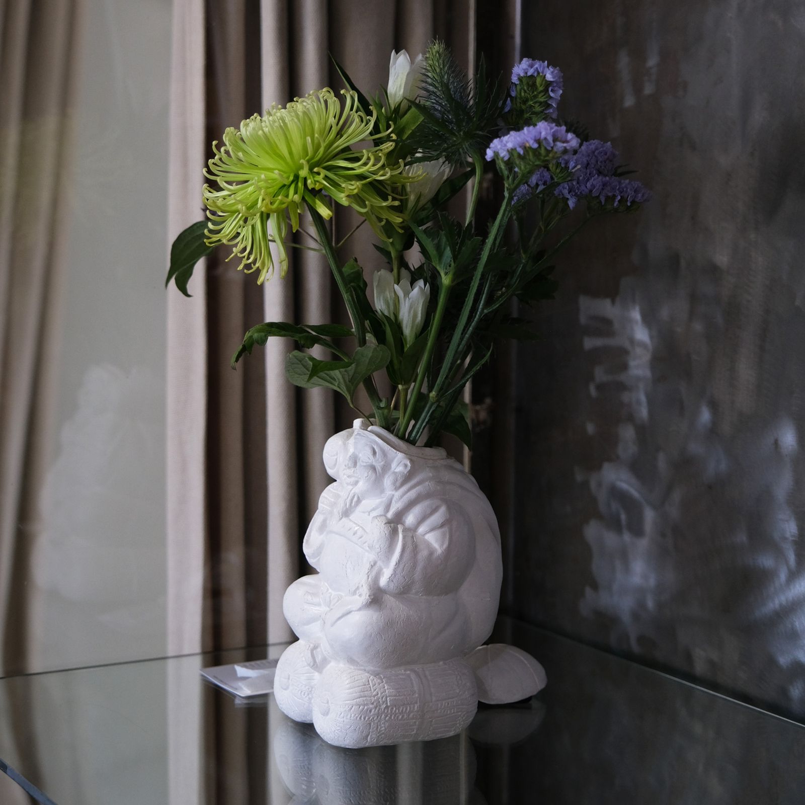 『大黒 FLOWER VASE』-フラワーベース-（WHITE / ホワイト）
