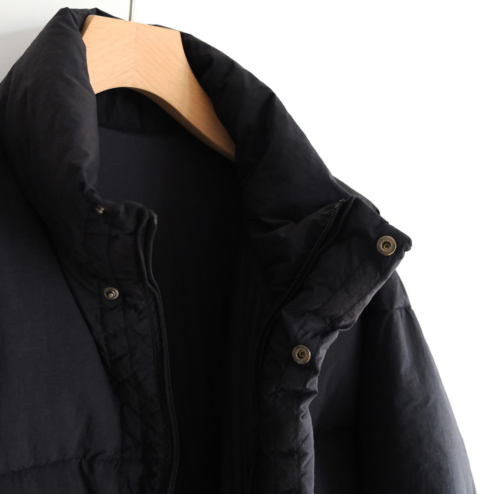 Garment Dyed Down Jacket -ダウンジャケット-（Black / ブラック）