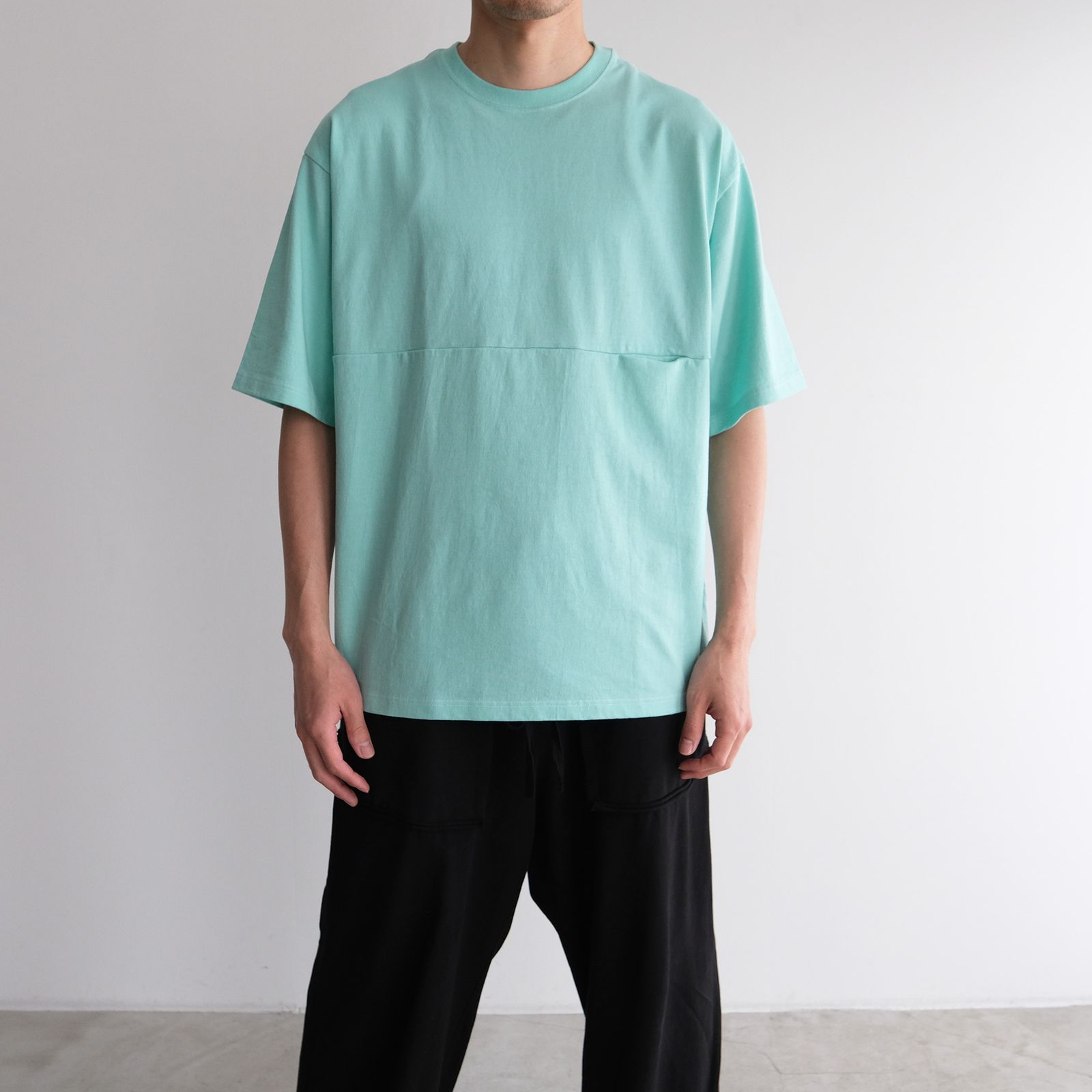 Yururi Tee 1/2 -Tシャツ-（Mint Green / ミントグリーン）