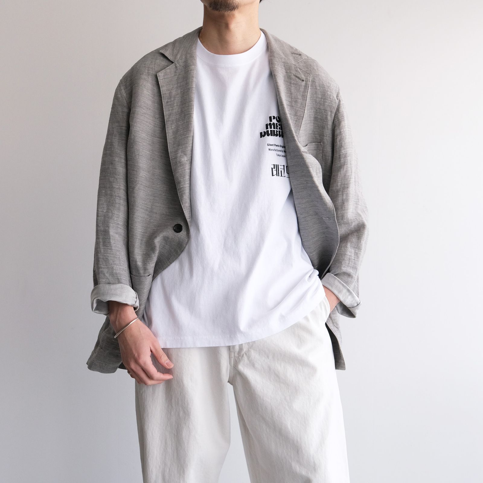 Kompakt Record Bar + PMD Loosefit T-Shirt -Tシャツ-（White / ホワイト）