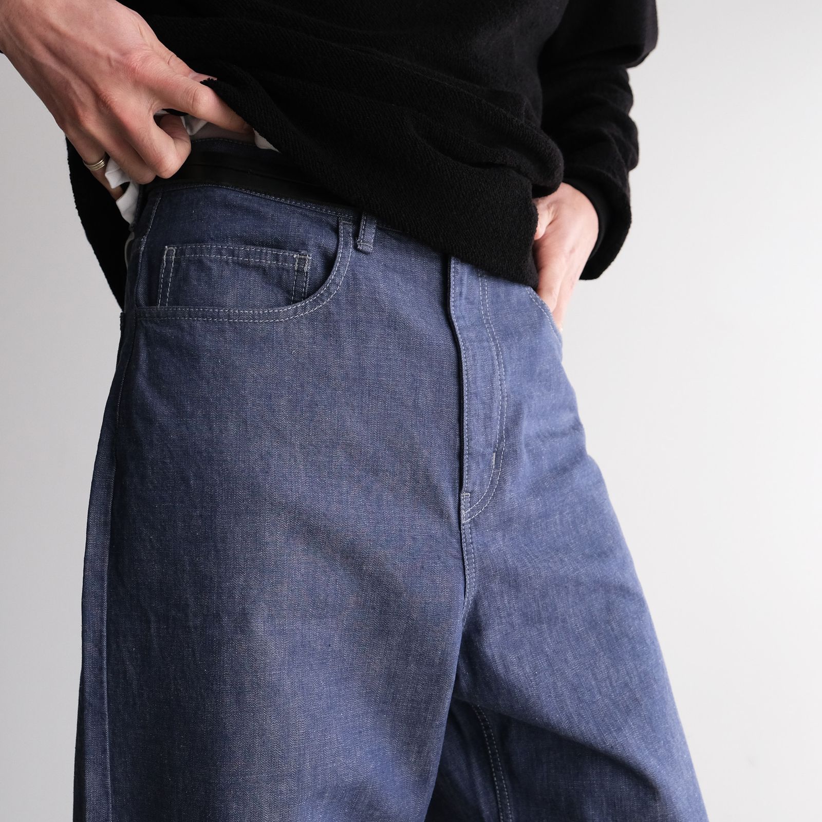 10.5oz BAGGY DENIM -デニム-（Blue / ブルー）