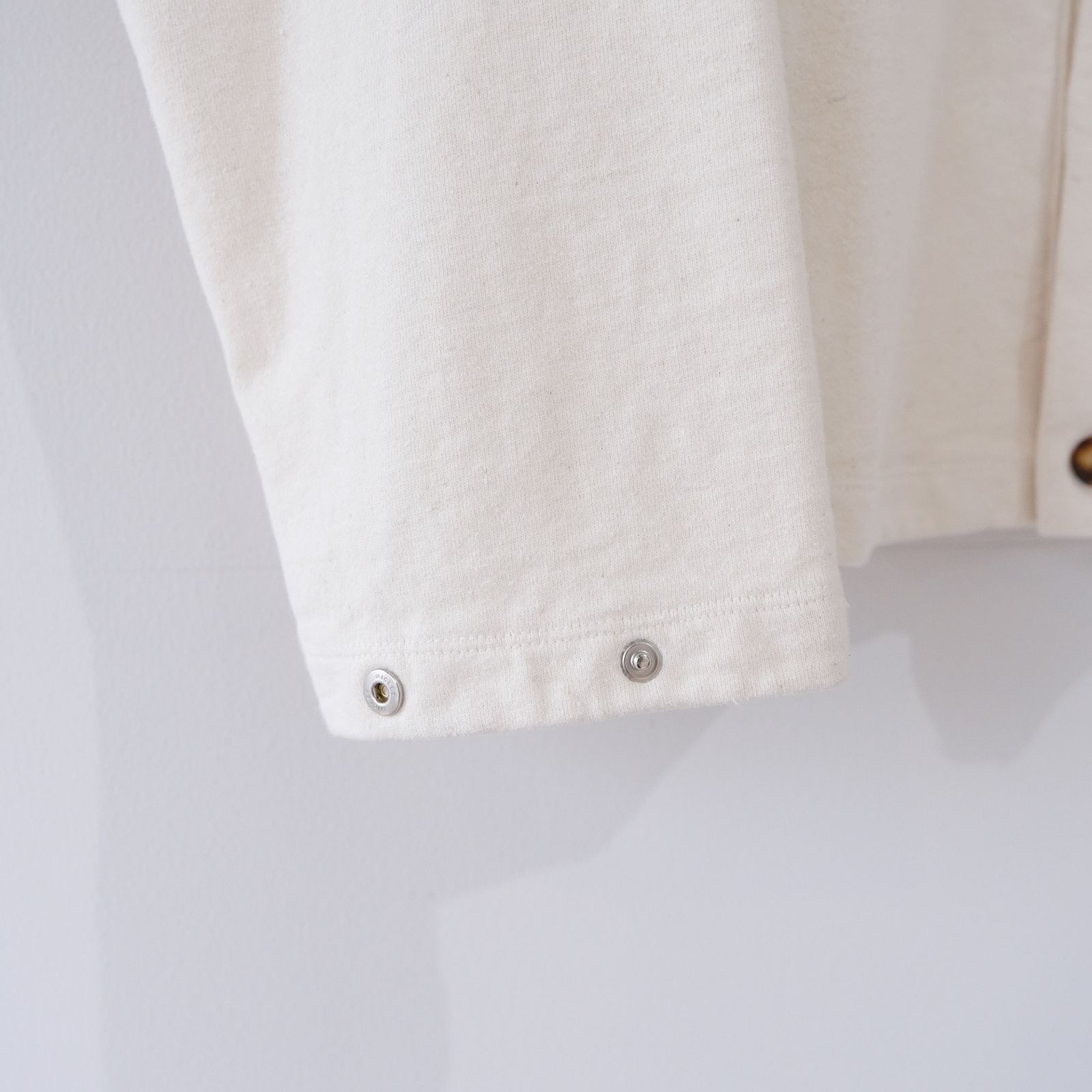 Phatee Hemp Sweat Cardigan -カーディガン-（Ivory / アイボリー）