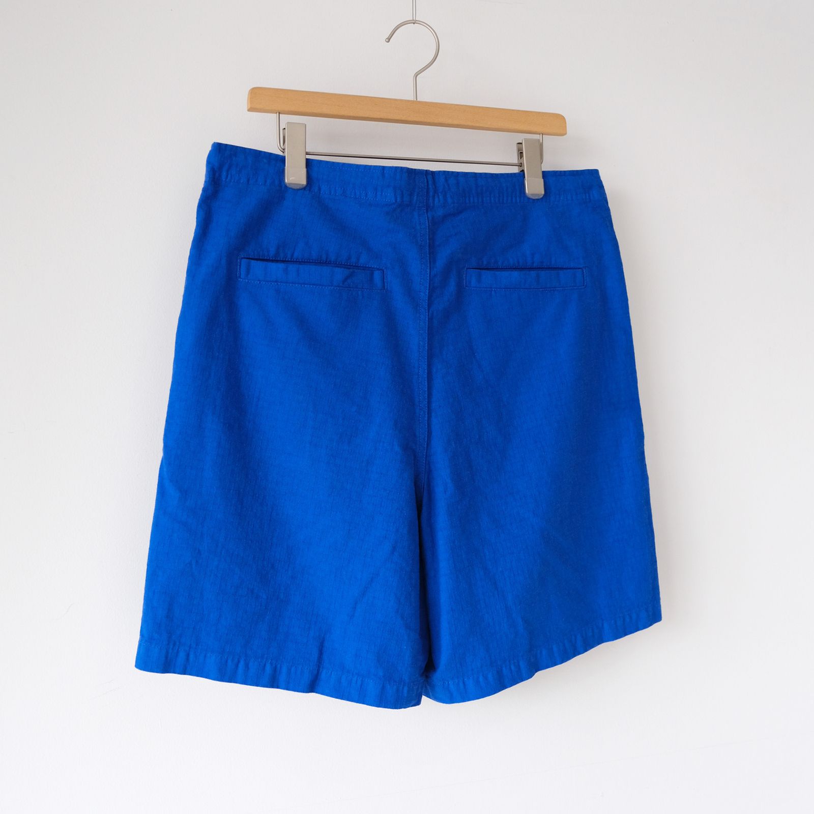 Phatee Hemp Garment Dyed Over Shorts - ショーツ-（Blue / ブルー）