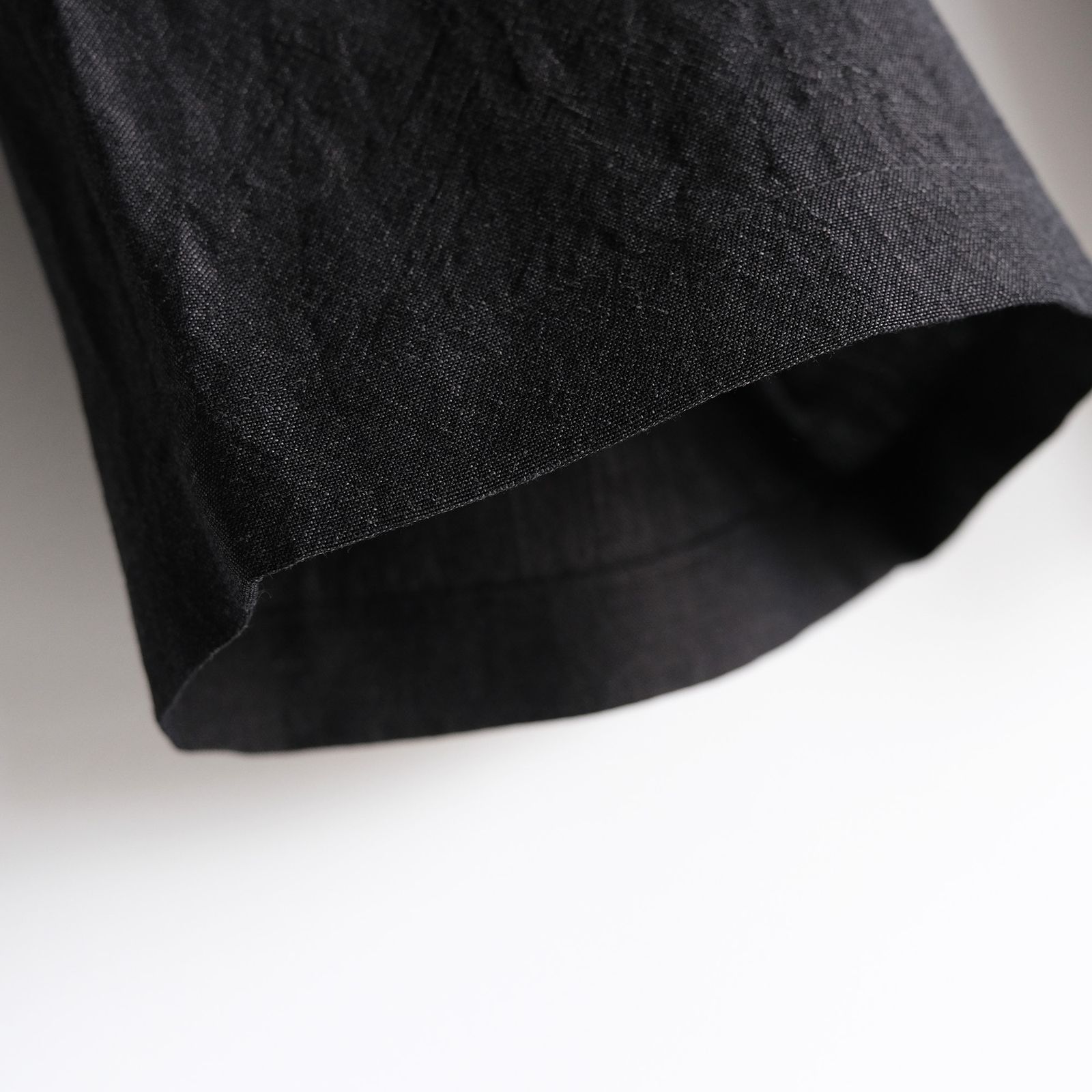 Wool Linen 2Tuck Trousers -パンツ-（Charcoal / チャコール）