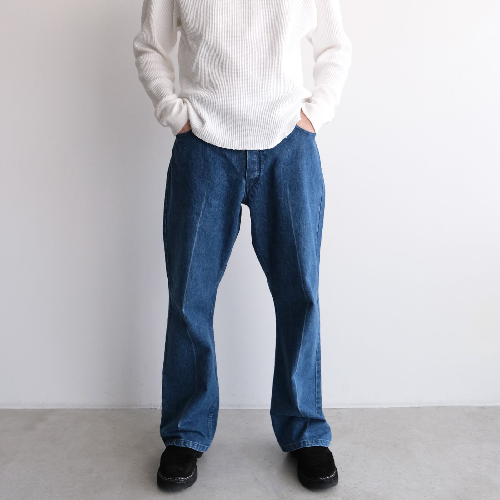 Denim Boot 5P Pants -パンツ-（Blue / ブルー）