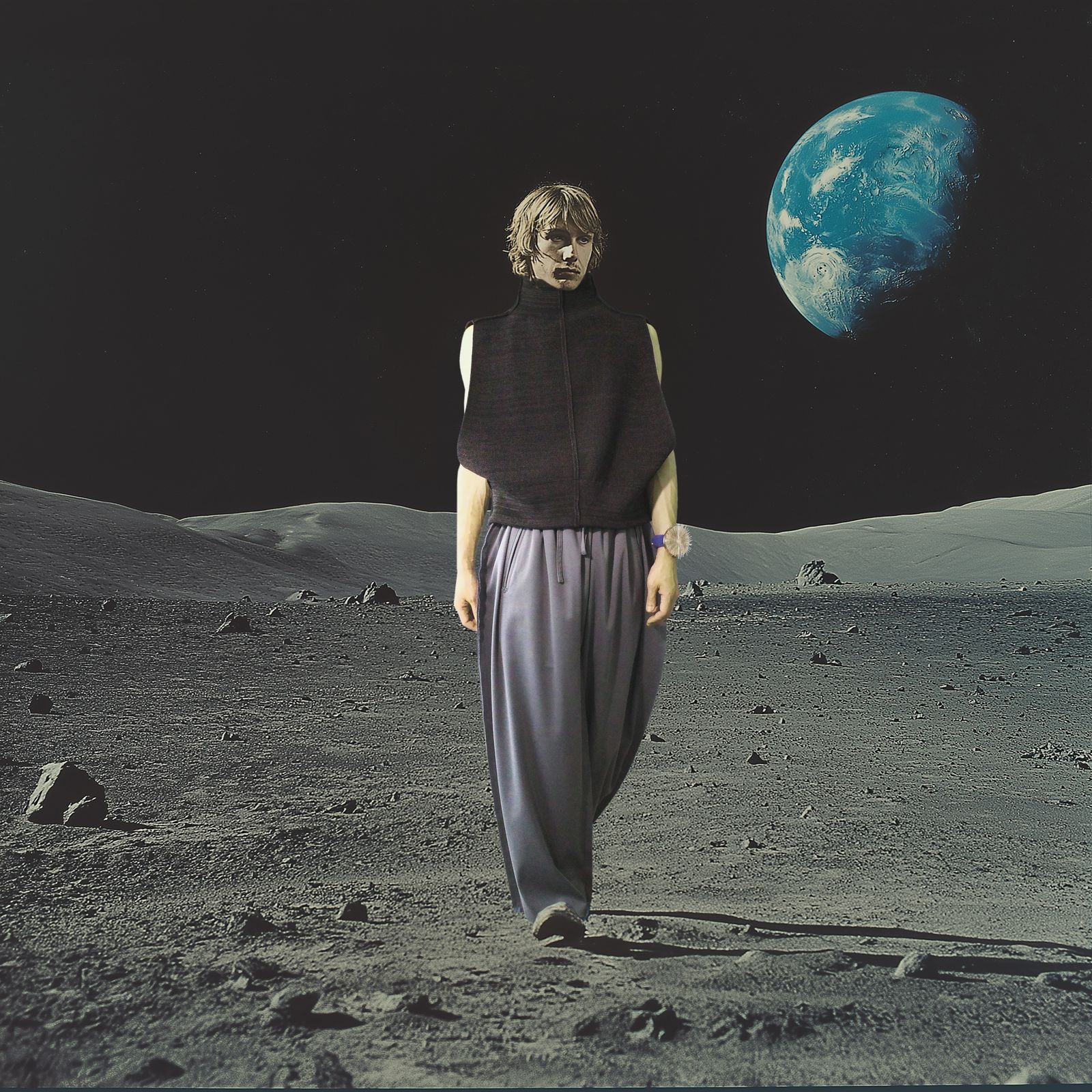 "Slit"Pants - パンツ-（Black / ブラック）