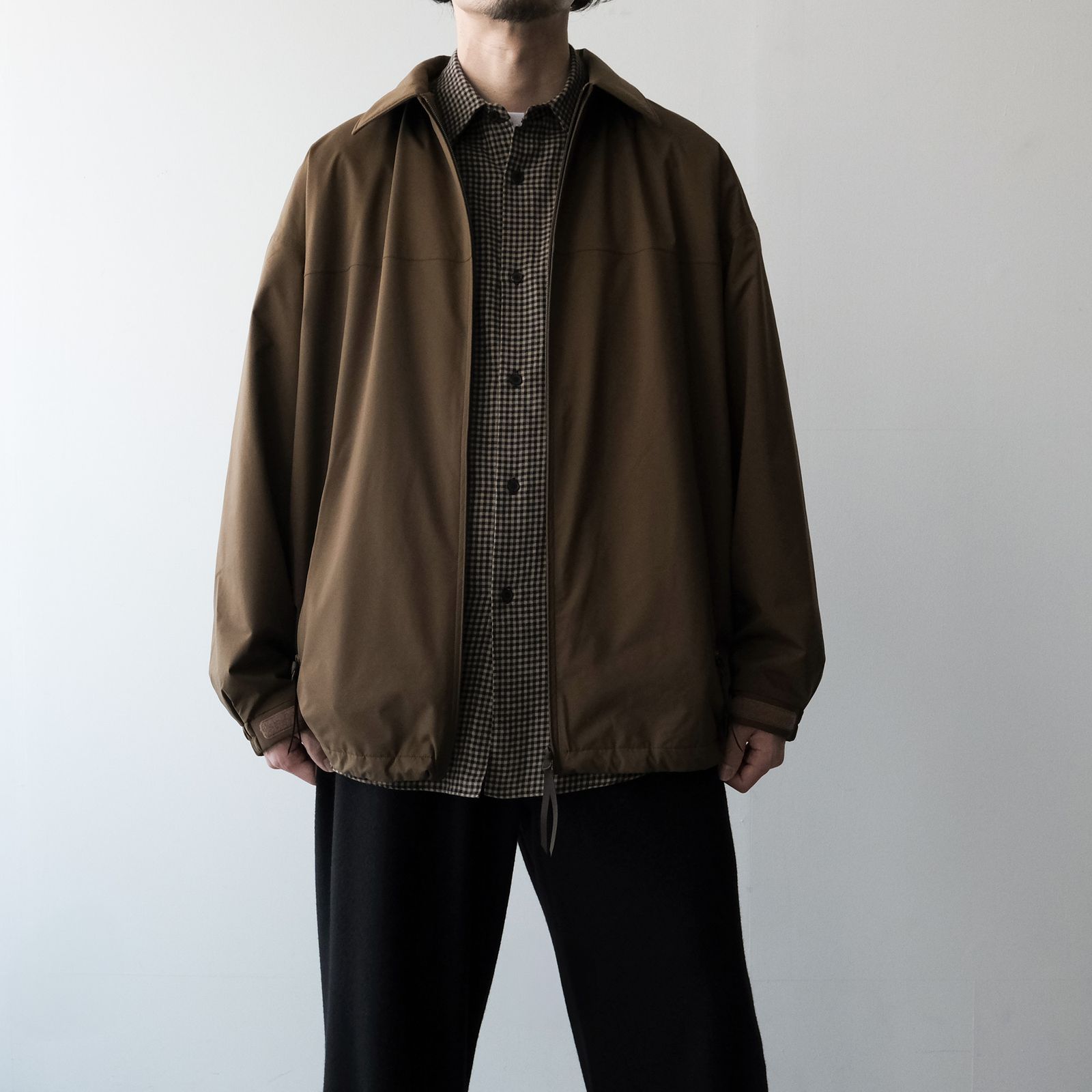 PERTEX SHIELD Light Thermo Zip-Up Jacket -ブルゾン-（Brown / ブラウン）GM263-30270