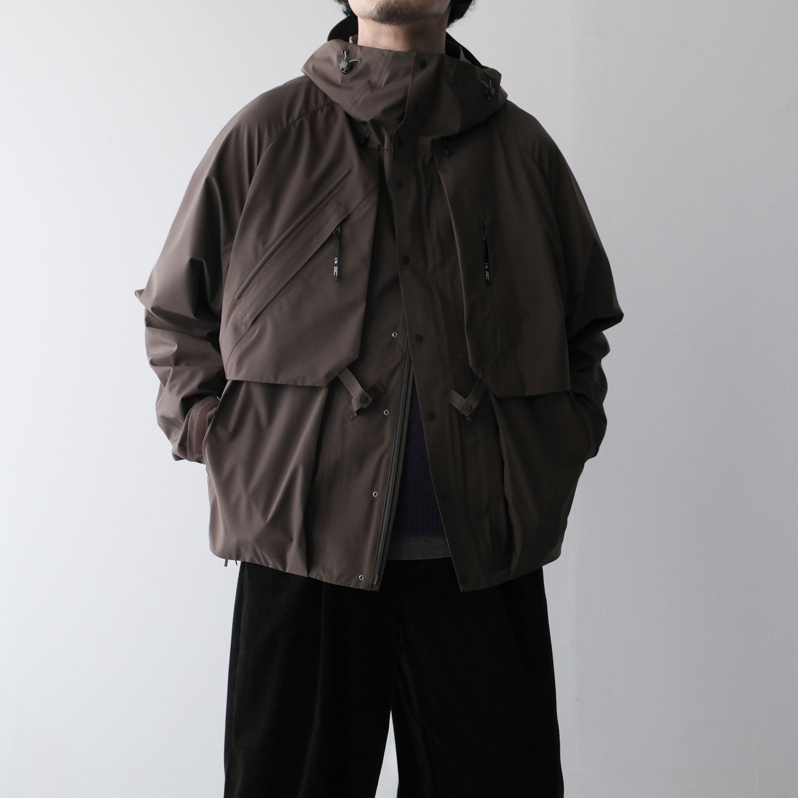 Partex Waterproof Layering Shell 2.0 -マウンテンパーカー-（Brown / ブラウン）