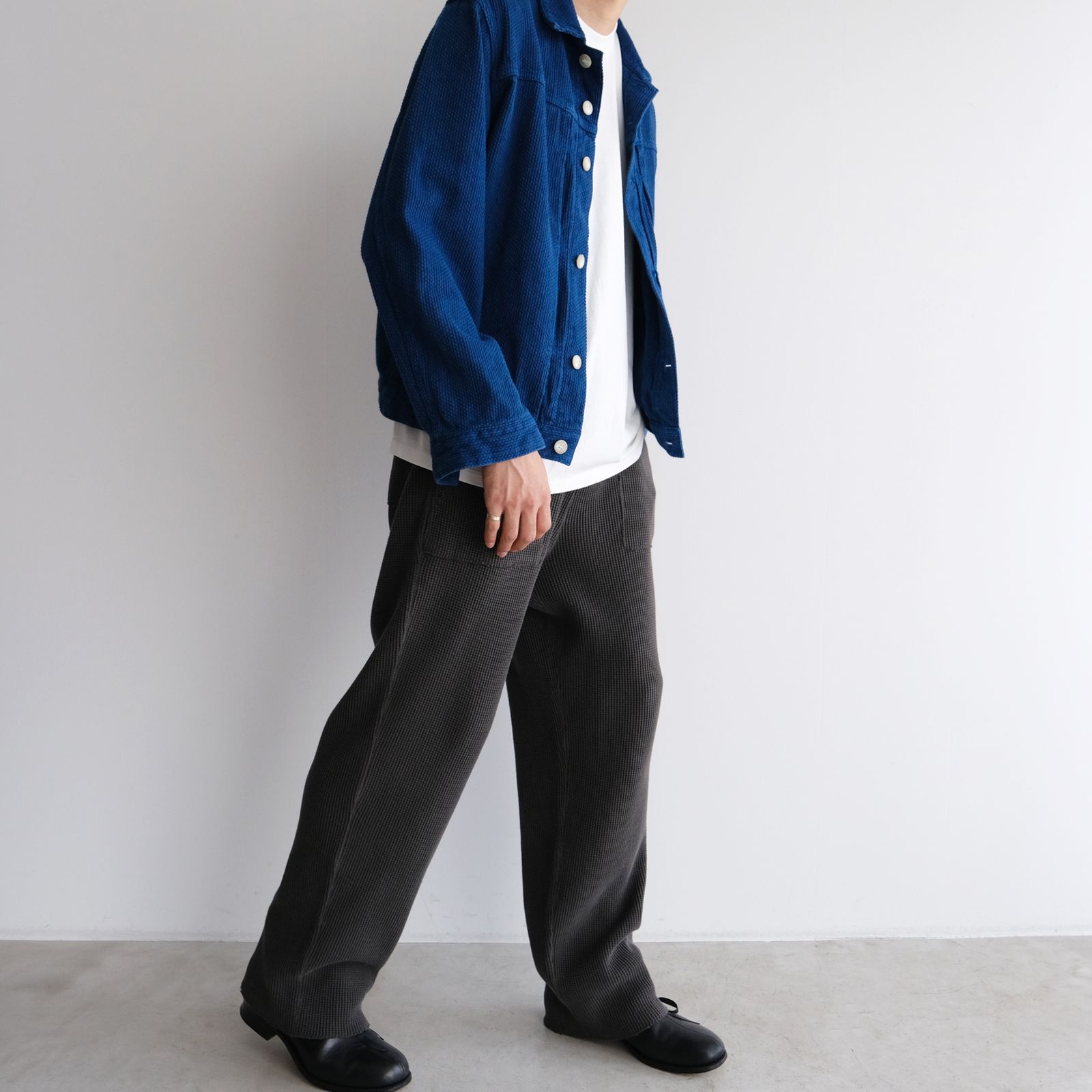 Waffle Jogger Pants -パンツ-（Sumikuro / スミクロ）