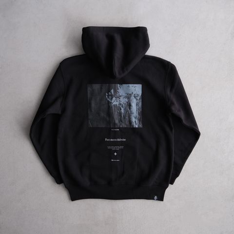 Wall Zip Hoodie -パーカー-（Black / ブラック）