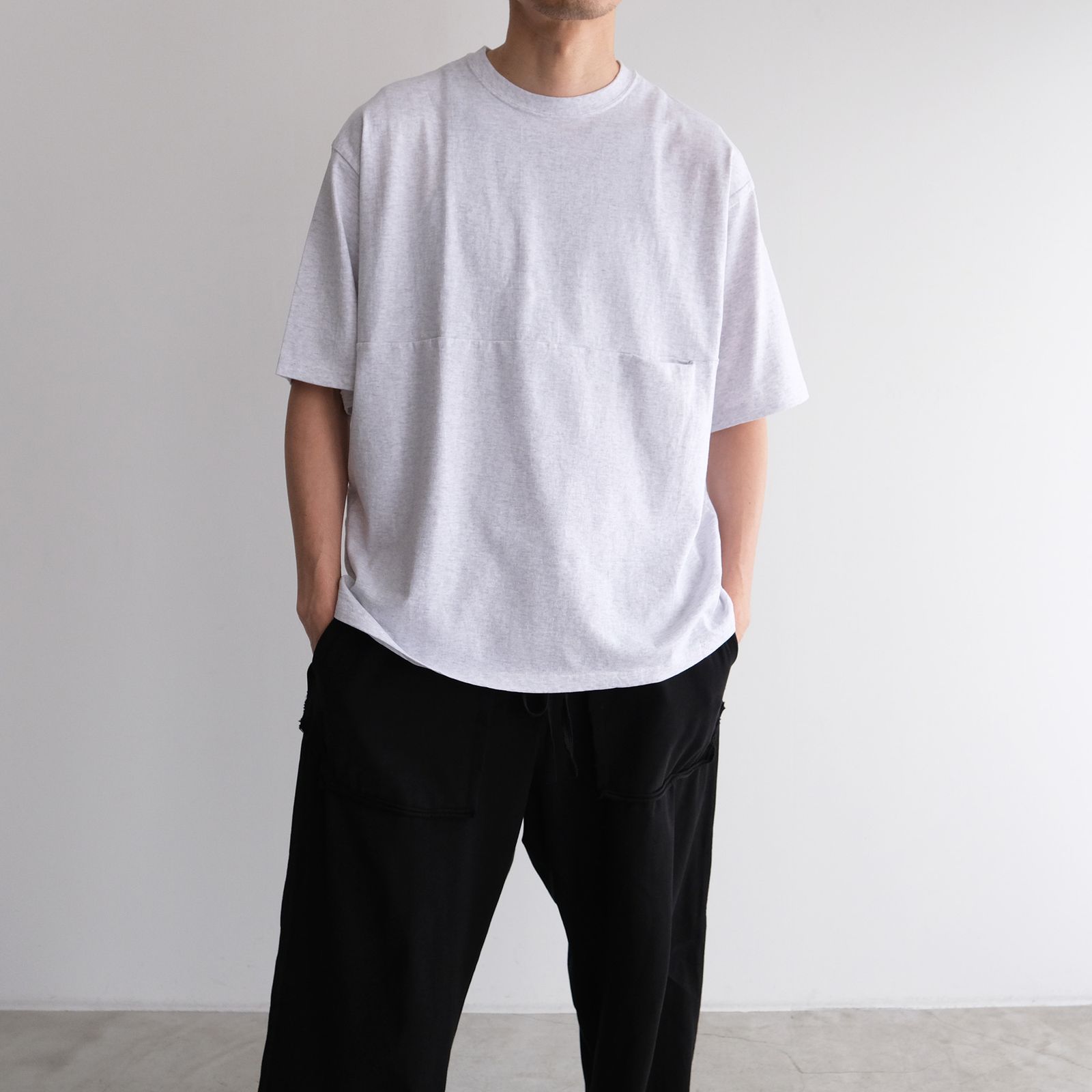 Yururi Tee 1/2 -Tシャツ-（F.Gray / F.グレー）