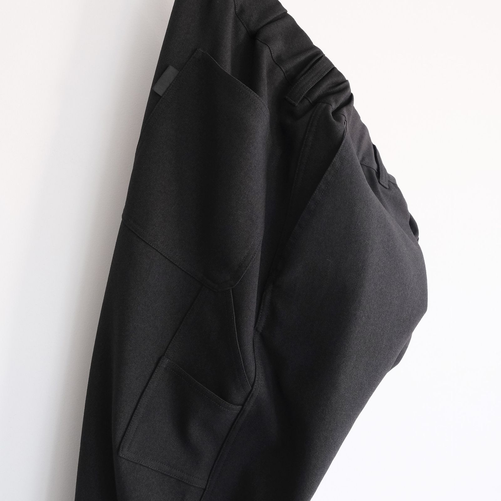 Polyester Flannel Painter Pant -パンツ-（Black / ブラック）