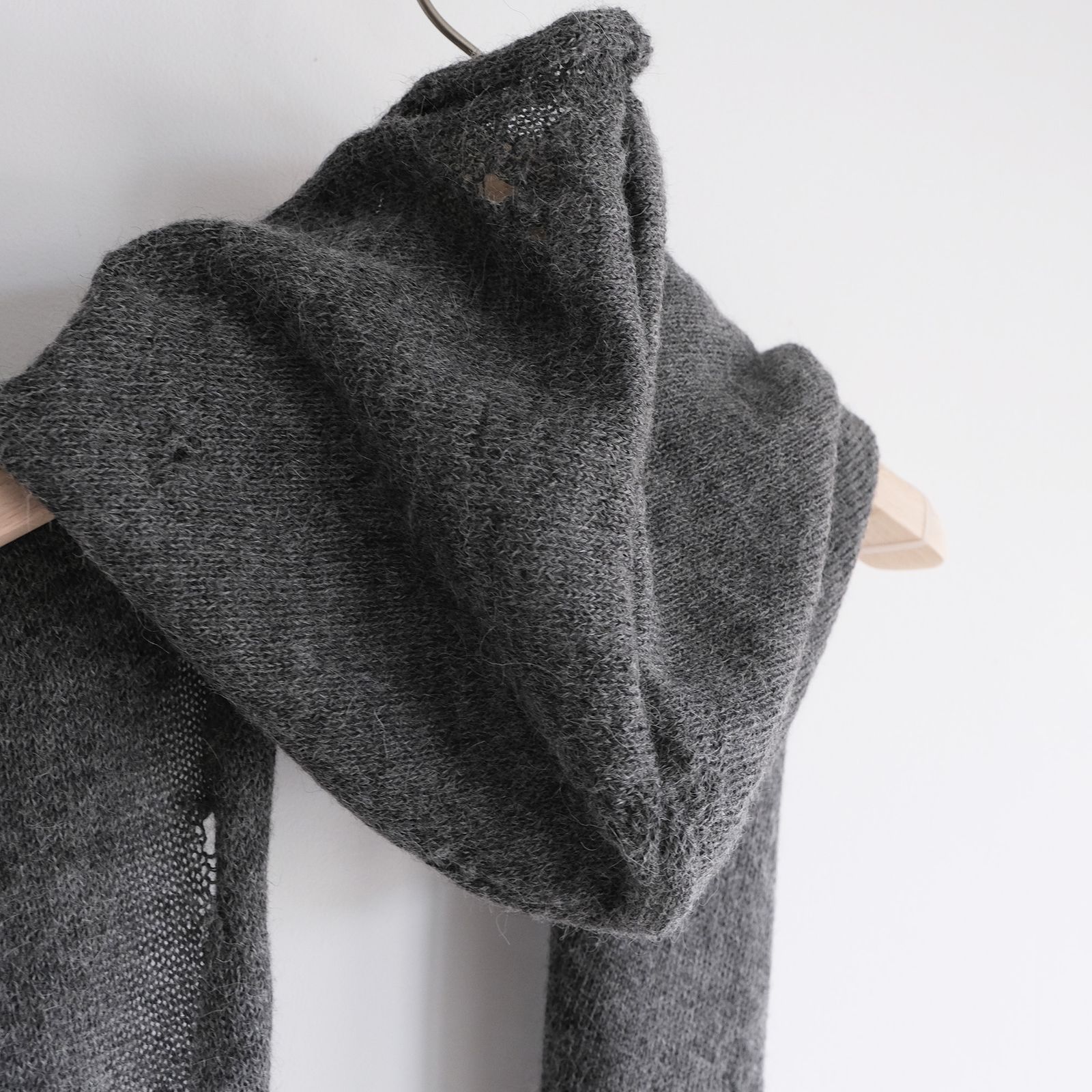 Hood Stole -ストール-（Gray / グレー）