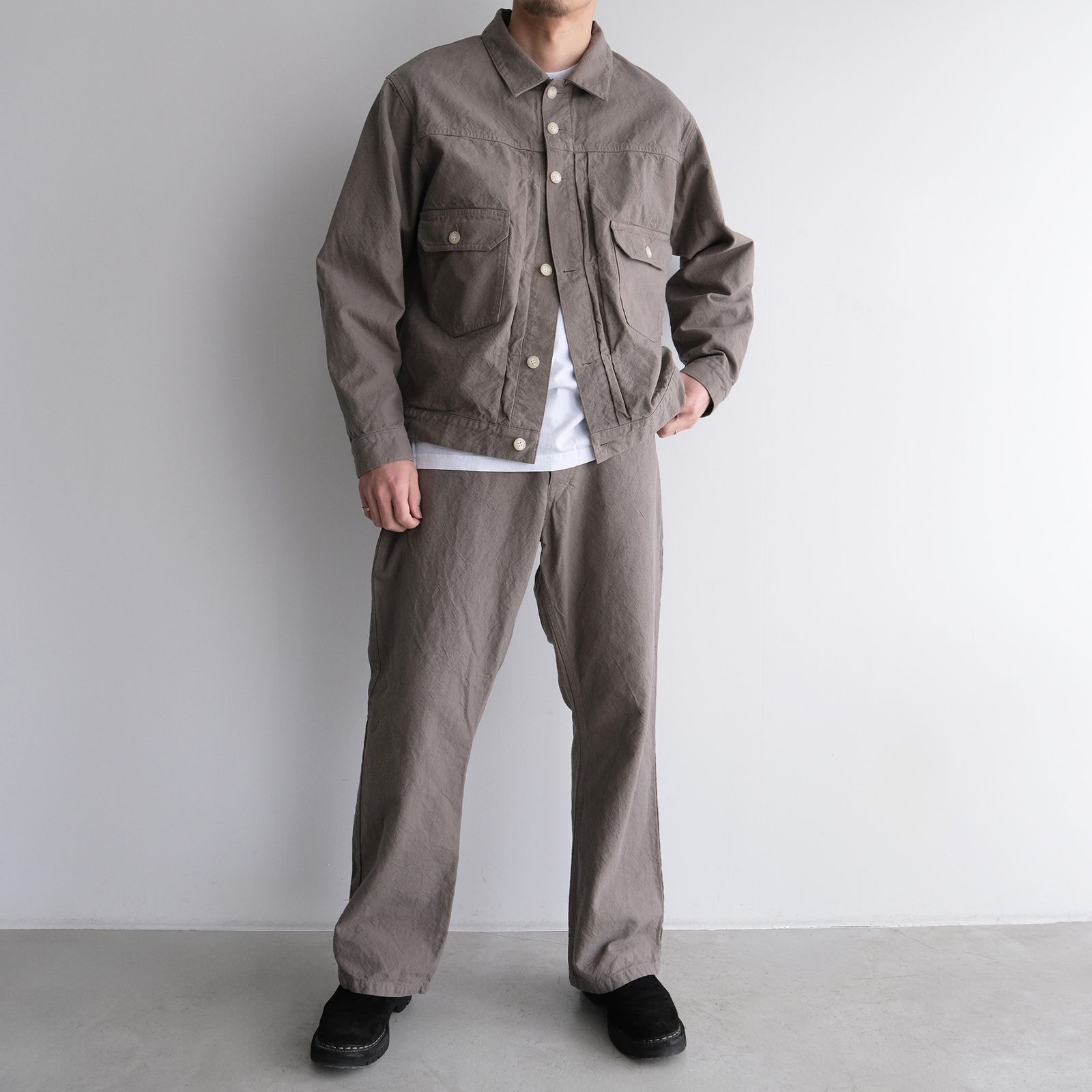 Type-2 Trucker Jacket -ジャケット-（Greige / グレージュ）