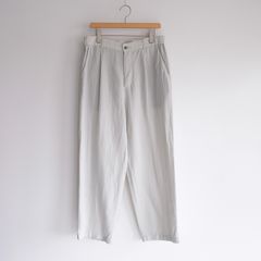 Cotton Linen Voile Loose Fit Pants -パンツ-（Sax / サックス）