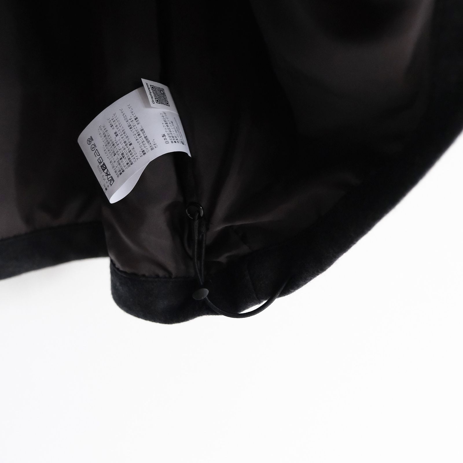 Wool Smooth Flannel Track Blouson -ブルゾン-（Gray / グレー）