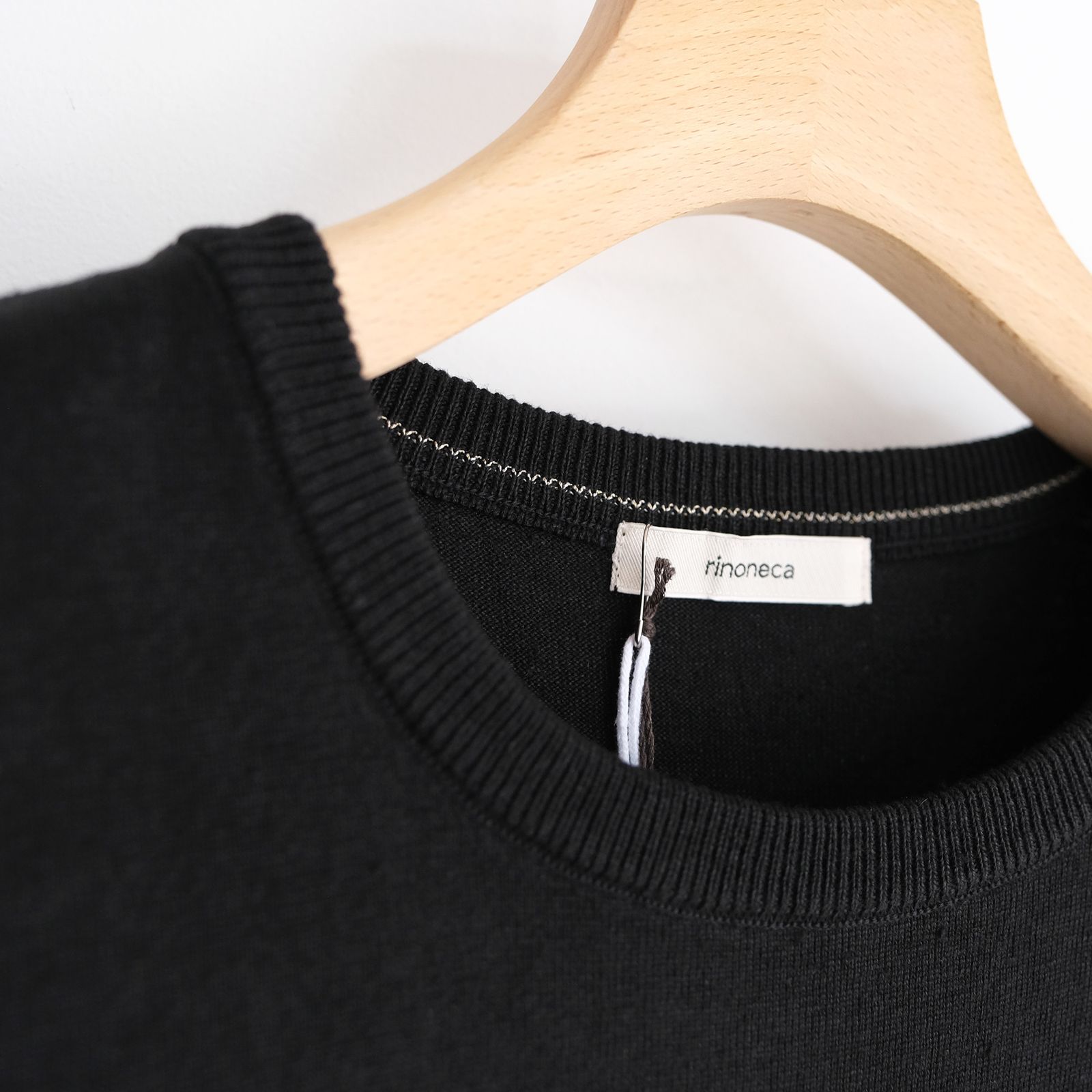 2/26Safirin 18Gauge Knit Pullover -Tシャツ-（Black / ブラック）