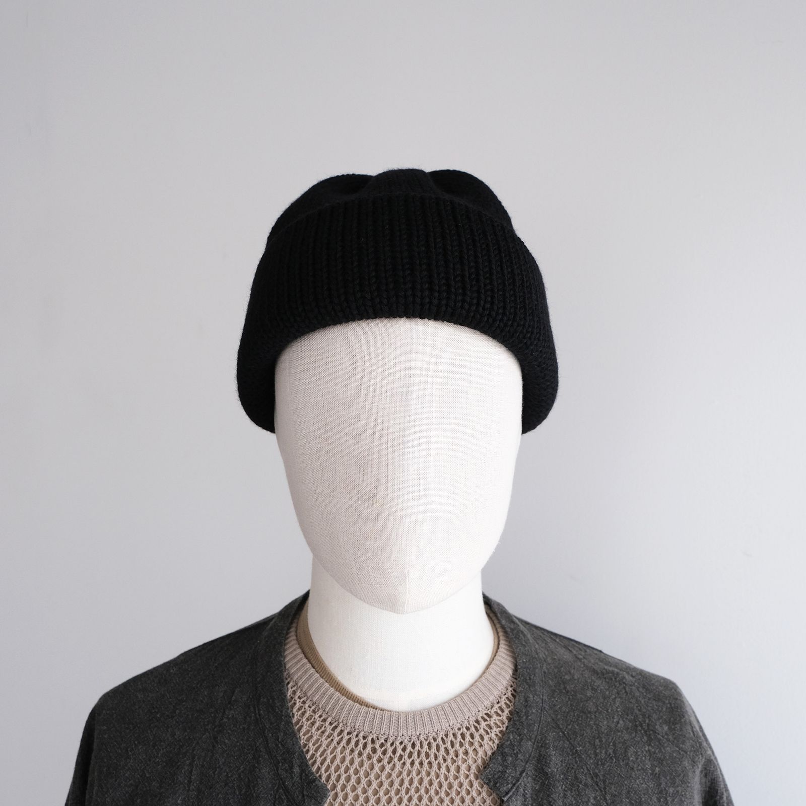 Wool Standard Knit -ニットキャップ-（Black /ブラック）